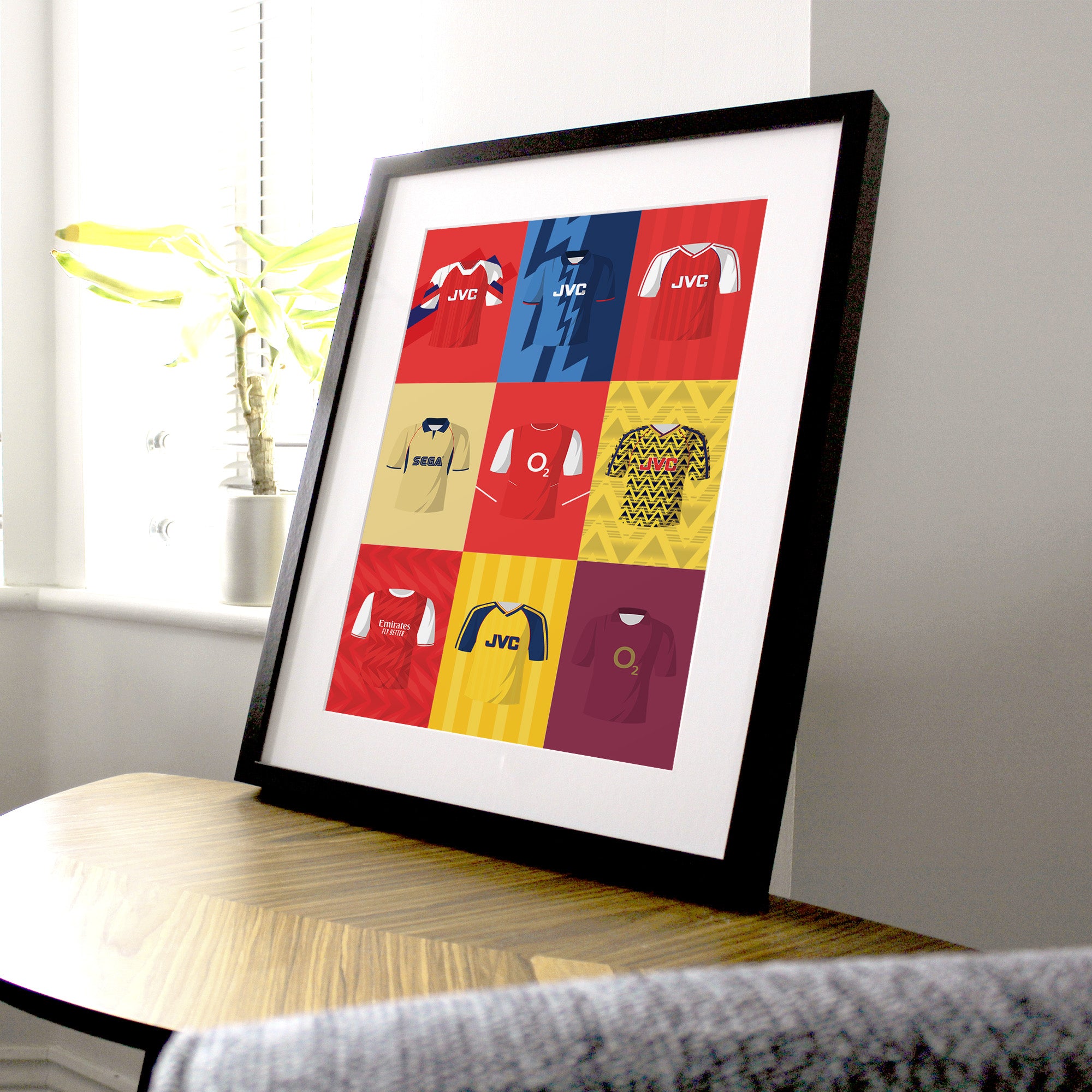 Arsenal Cult Kits Football Team Print