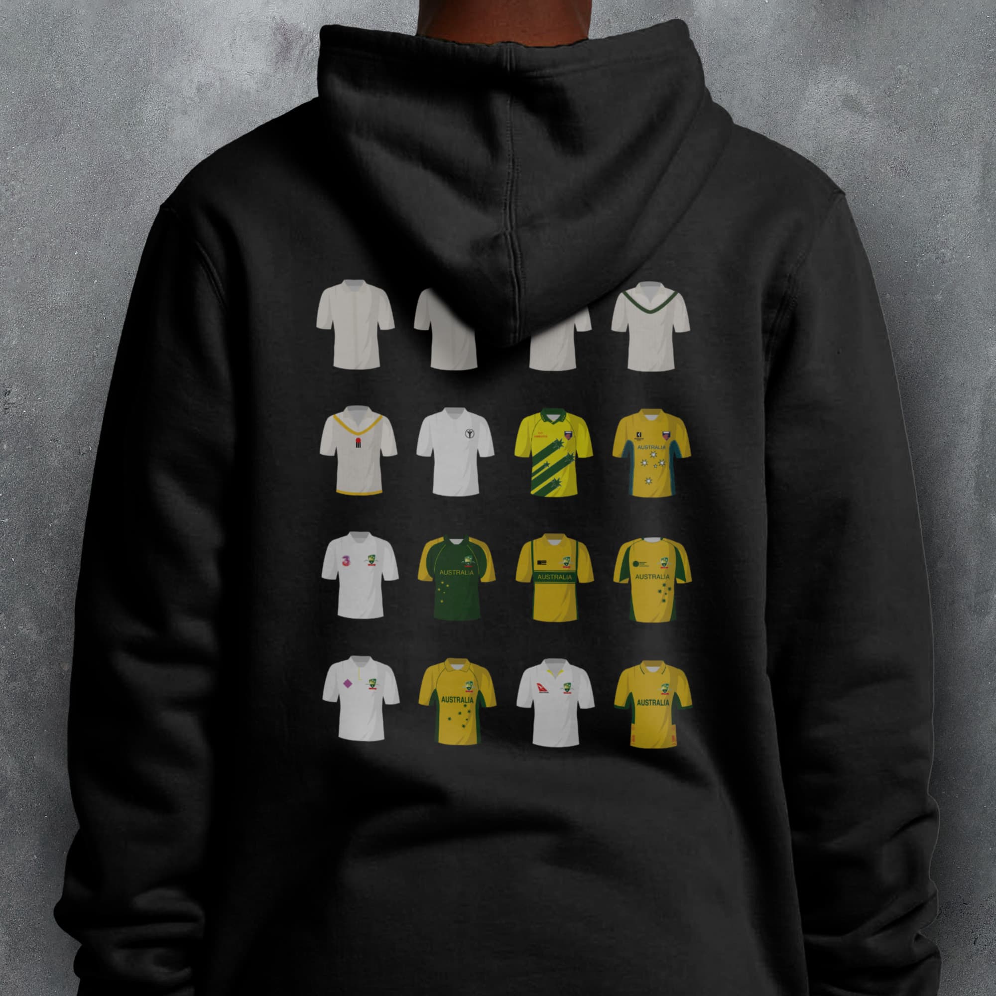 Australia Cricket Classic Kits Hoodie