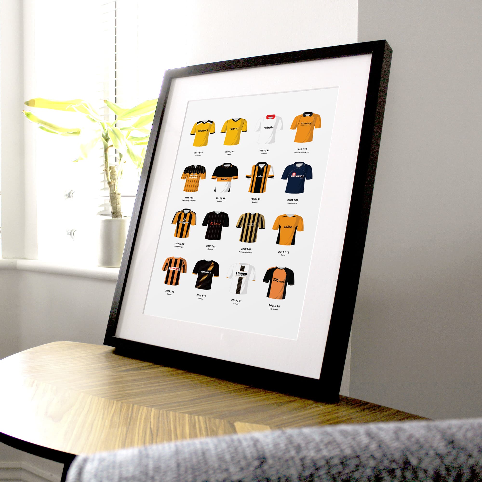 Barnet Classic Kits Football Team Print