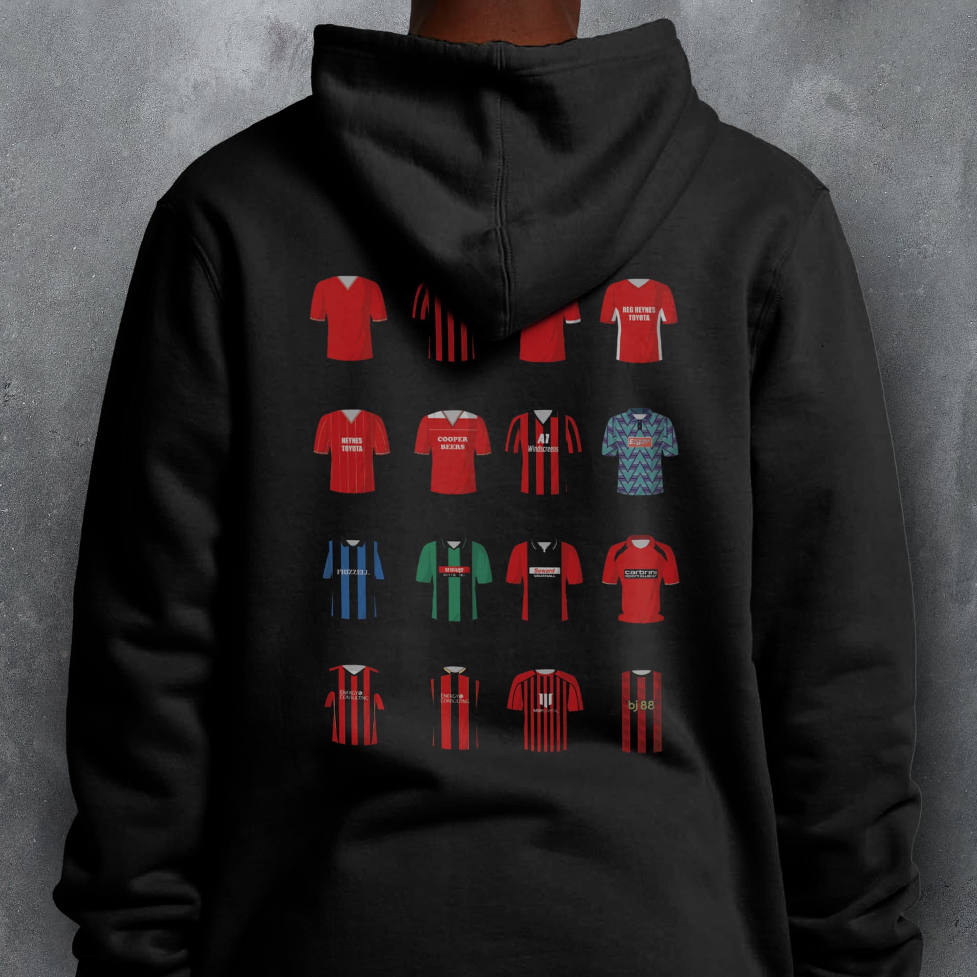 Bournemouth Classic Kits Football Hoodie