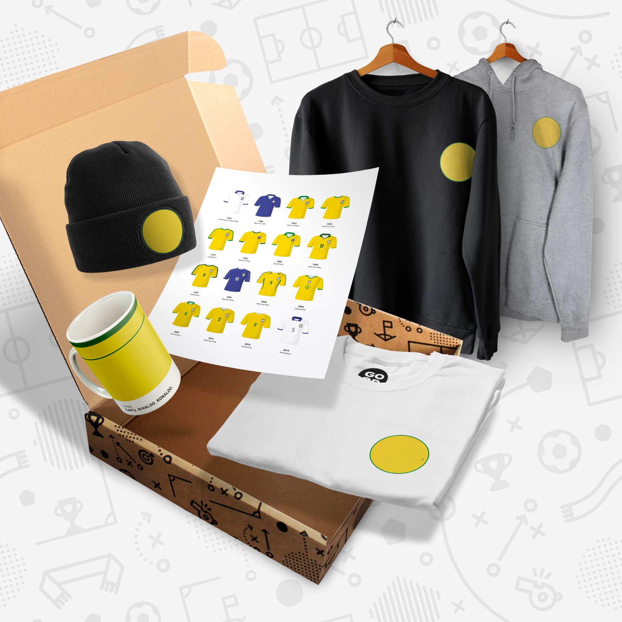 Brazil Ultimate Football Fan Box