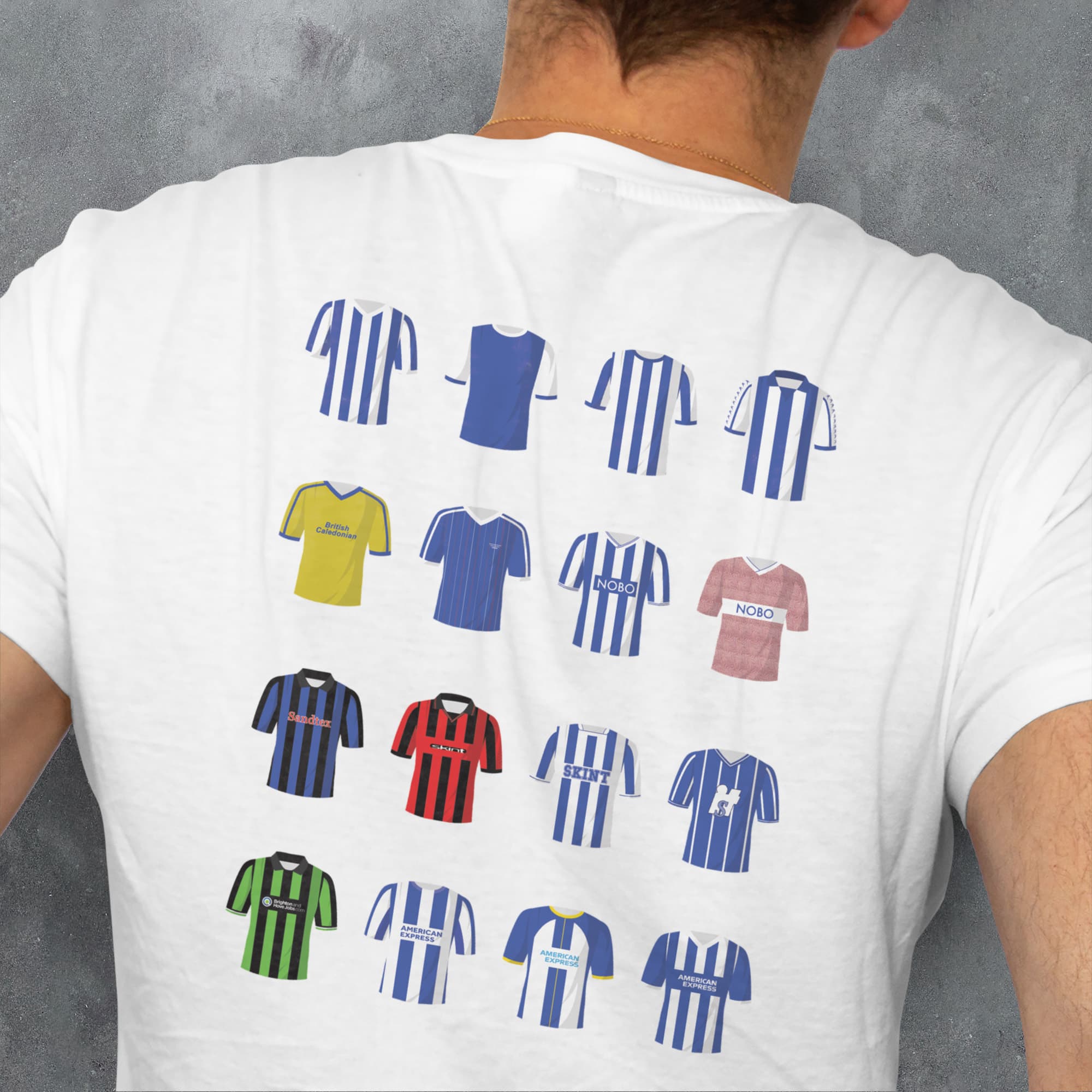 Brighton Classic Kits Football T-Shirt