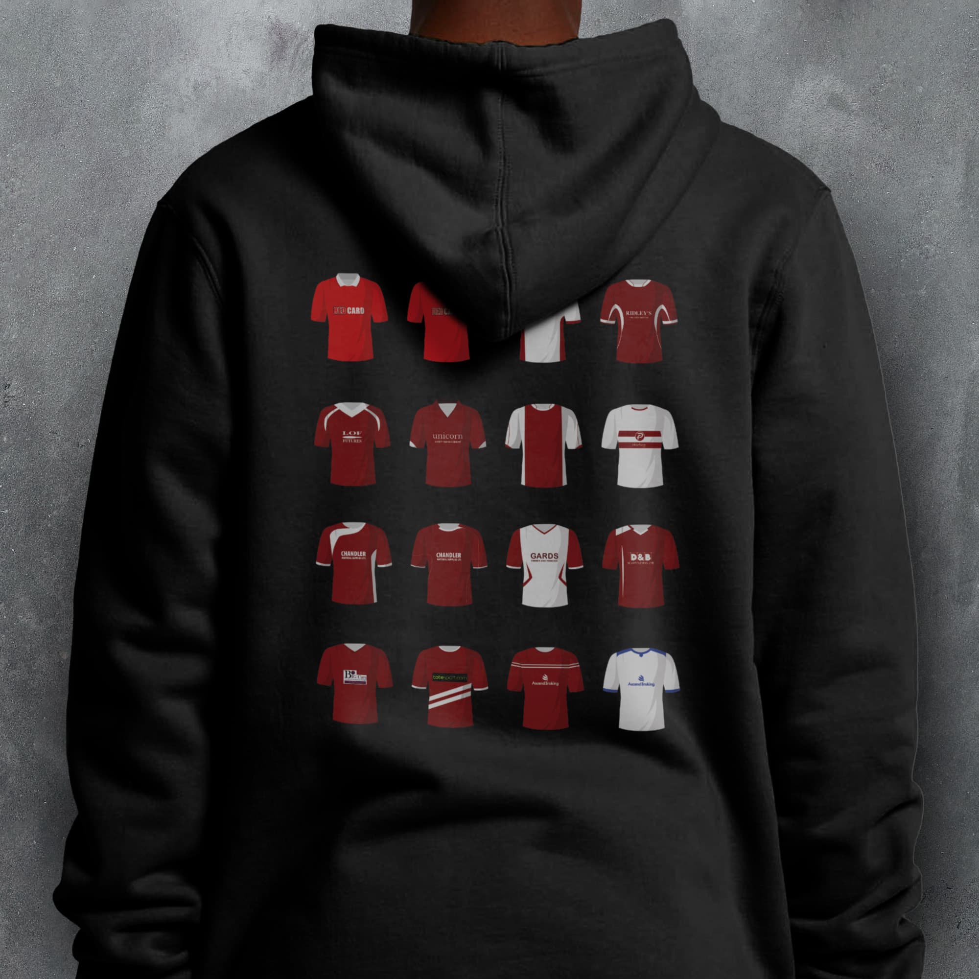 Chelmsford Classic Kits Football Hoodie