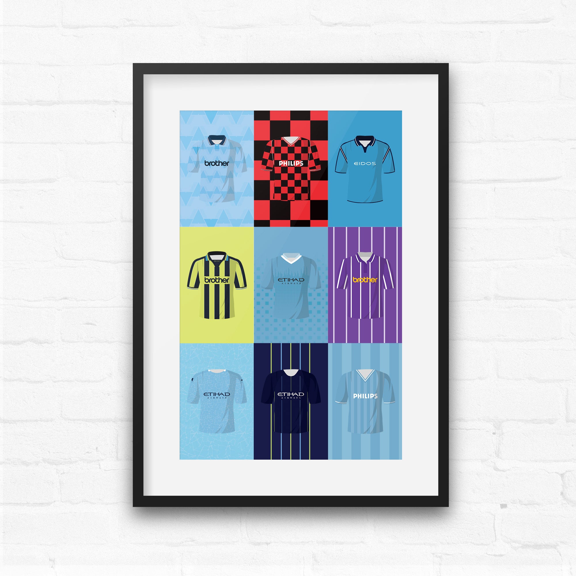 City Cult Kits Football Team Print