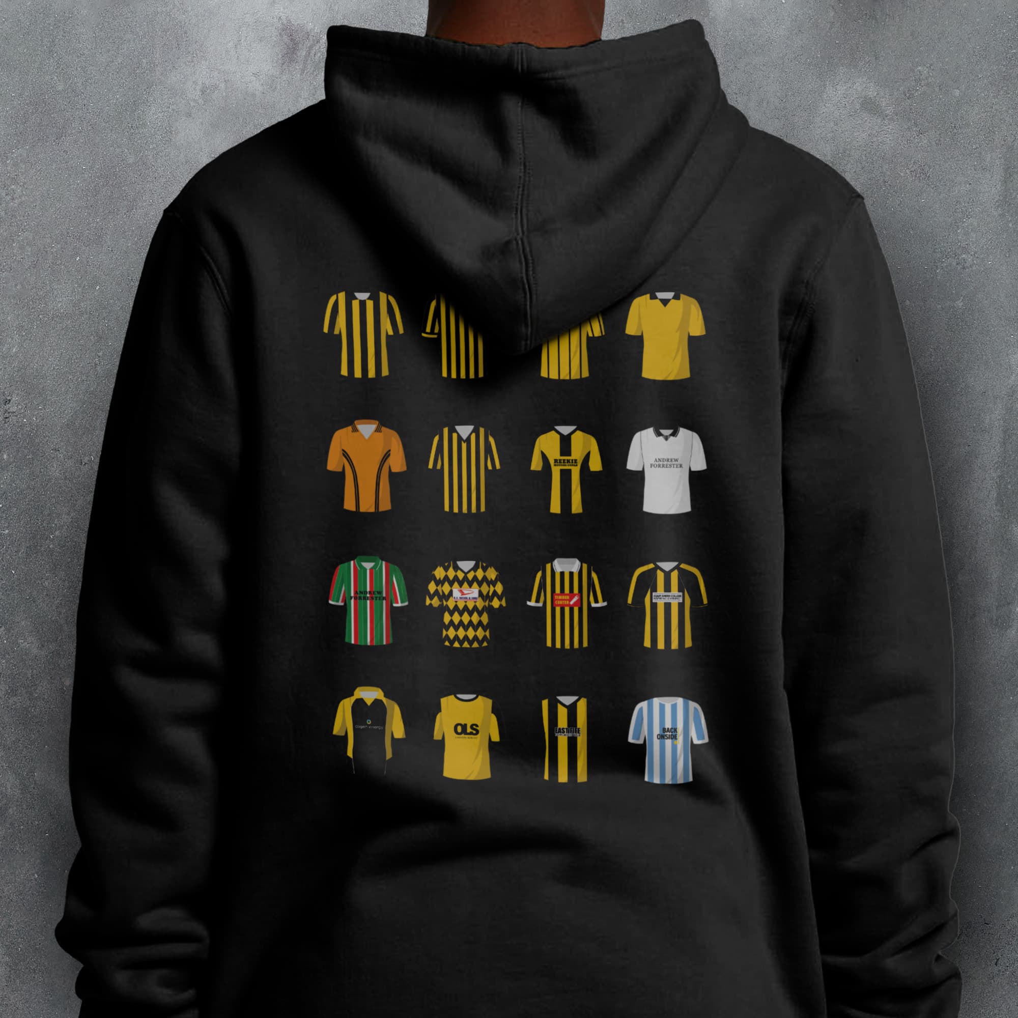 East Fife Classic Kits Football Hoodie