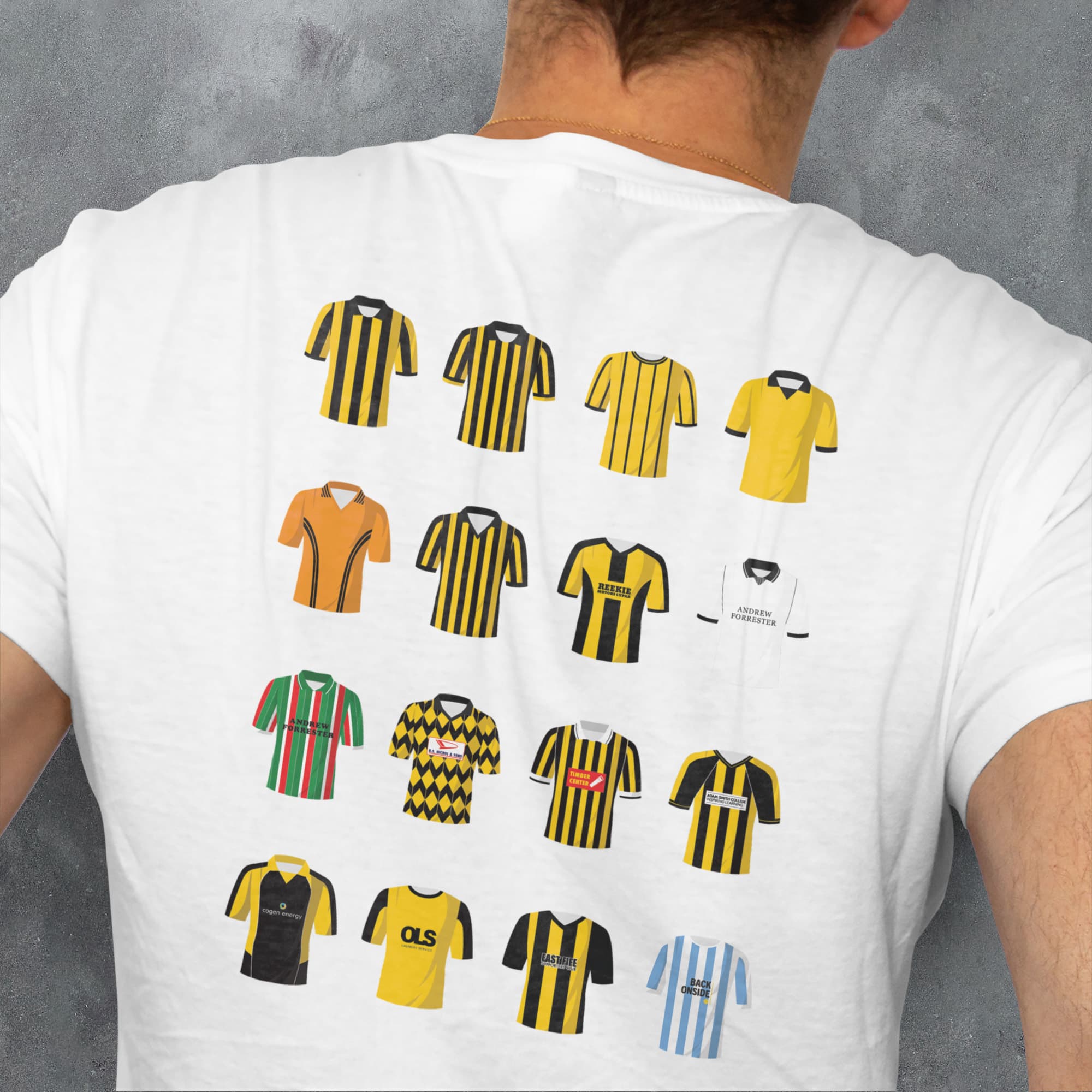 East Fife Classic Kits Football T-Shirt