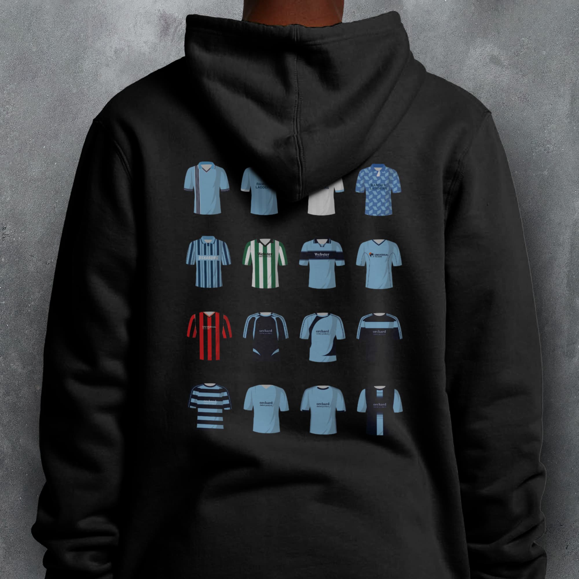 Forfar Classic Kits Football Hoodie