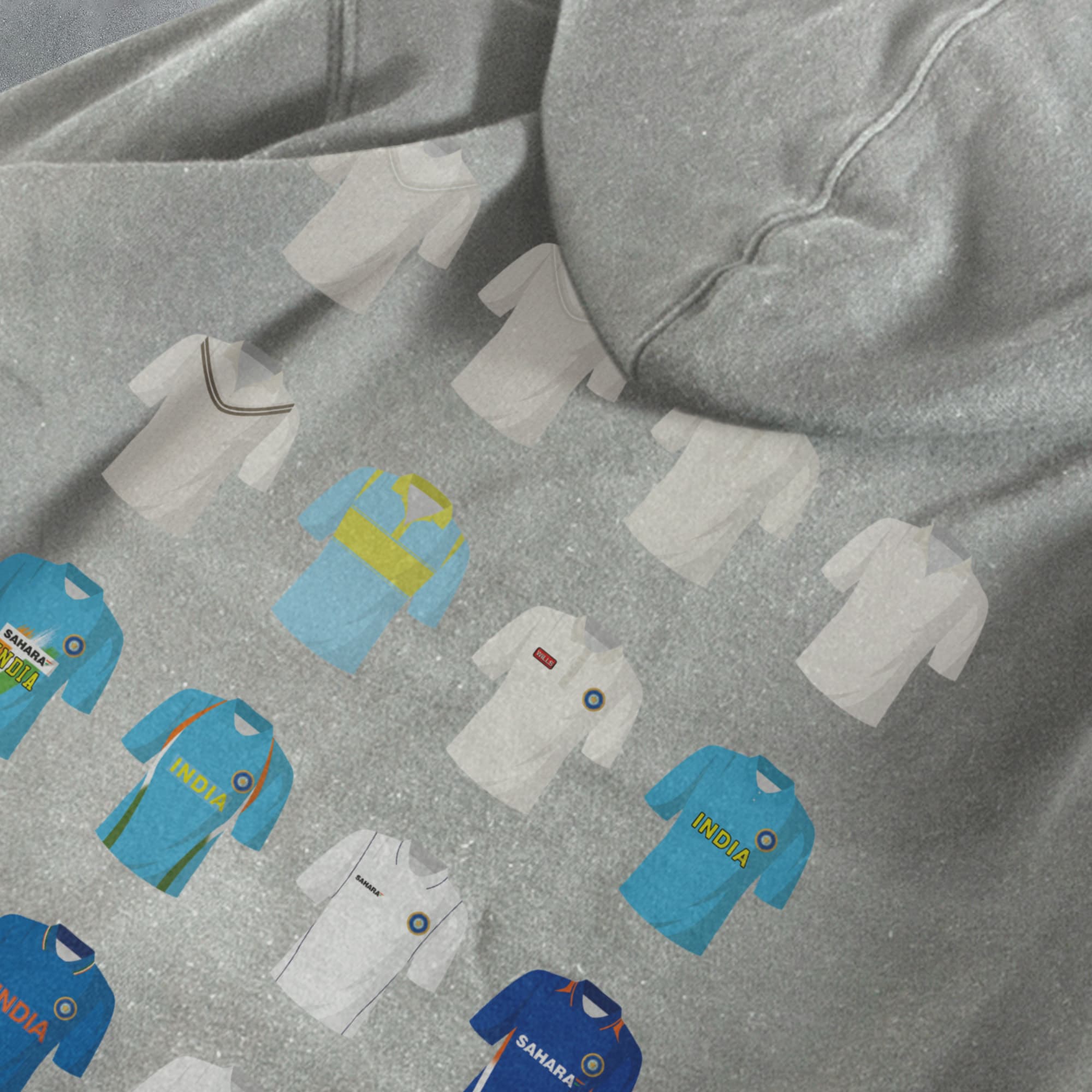 India Cricket Classic Kits Hoodie
