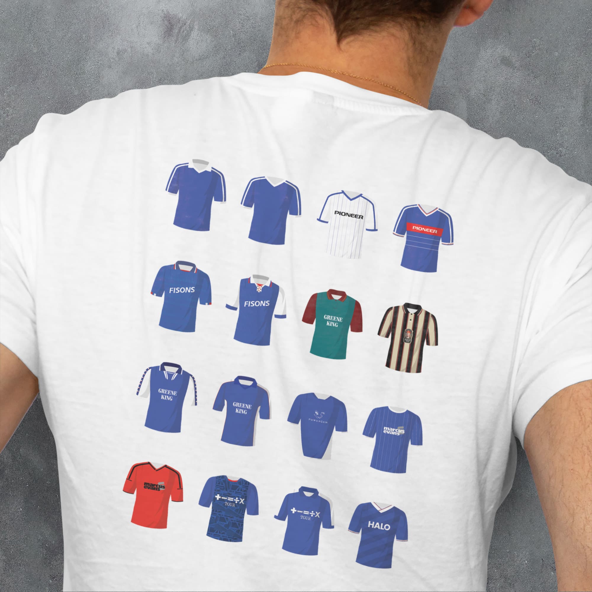 Ipswich Classic Kits Football T-Shirt