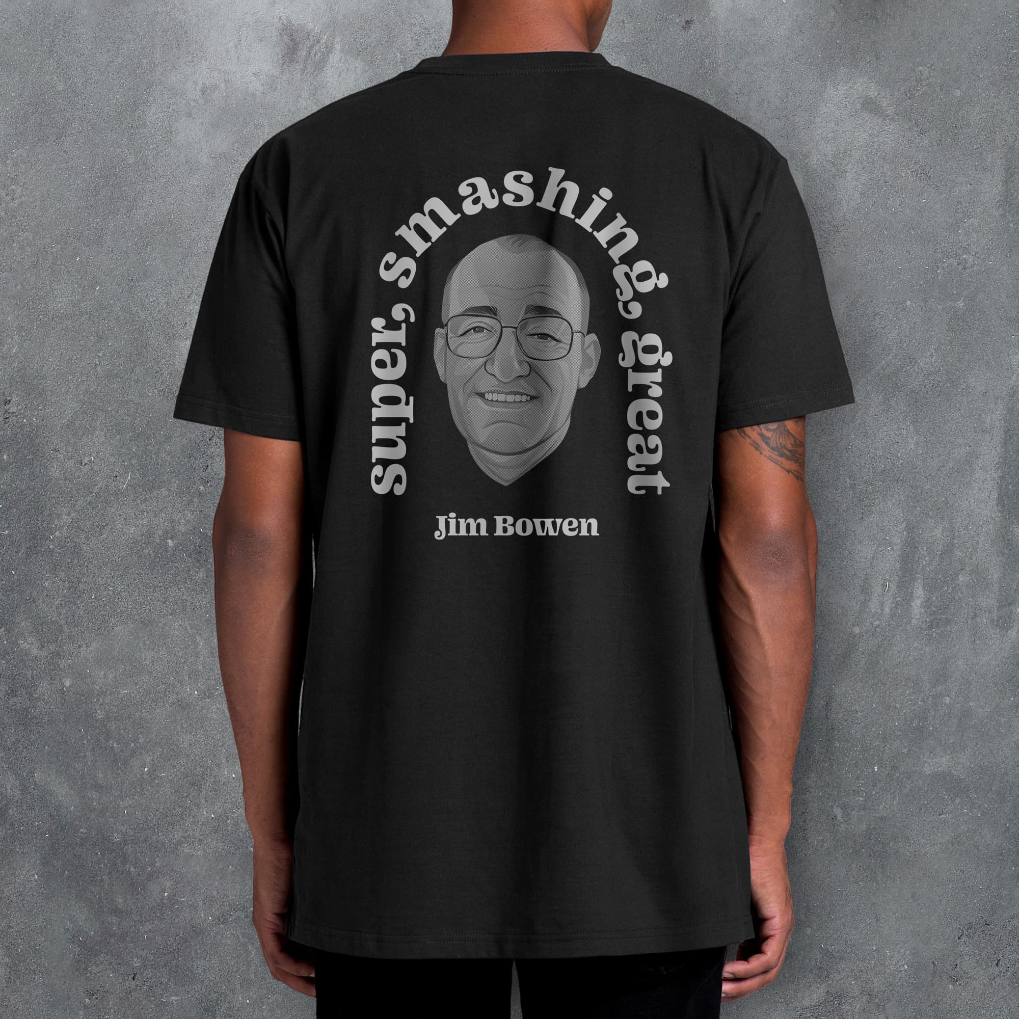 Jim Bowen 'Darts Hero' T-Shirt