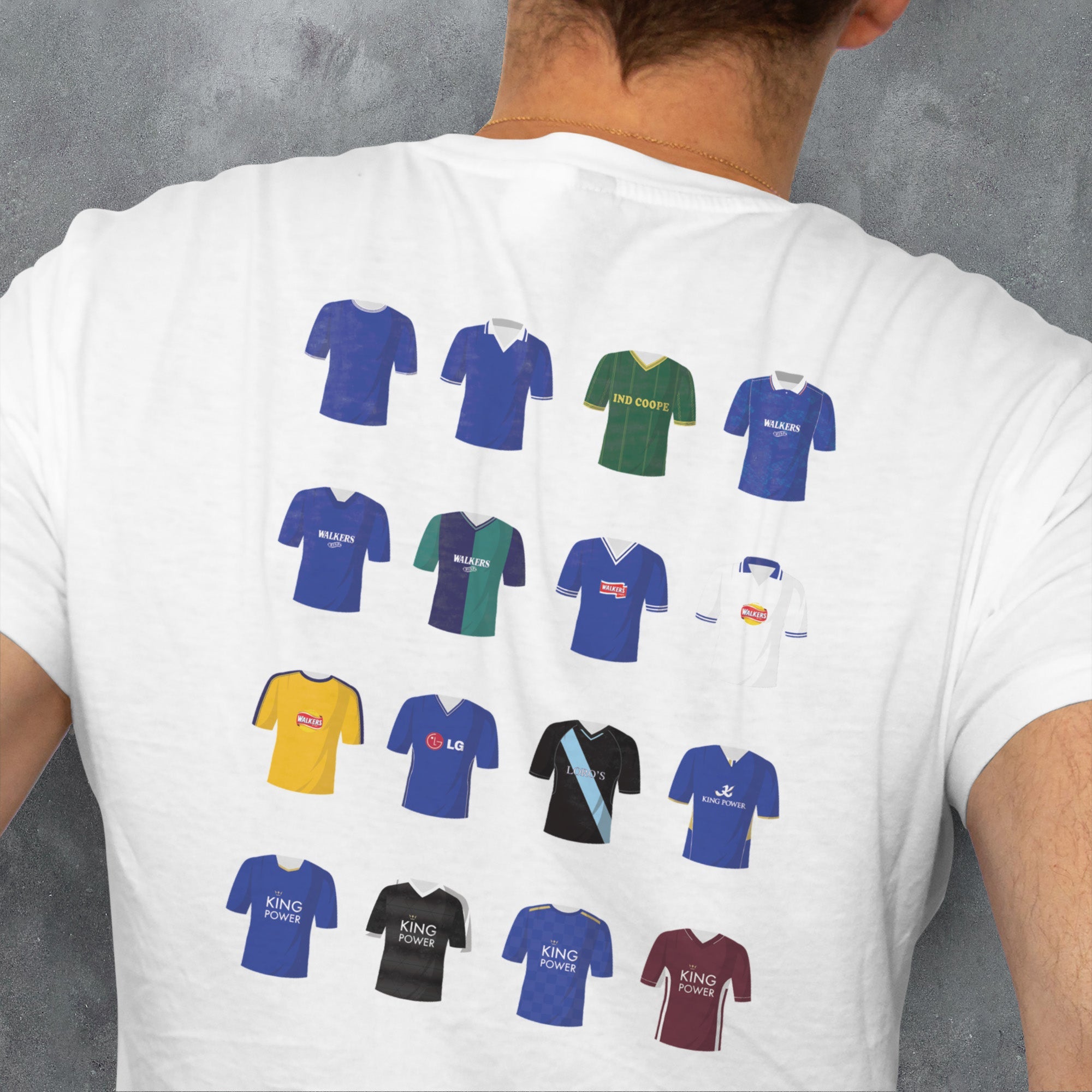 Leicester Classic Kits Football T-Shirt