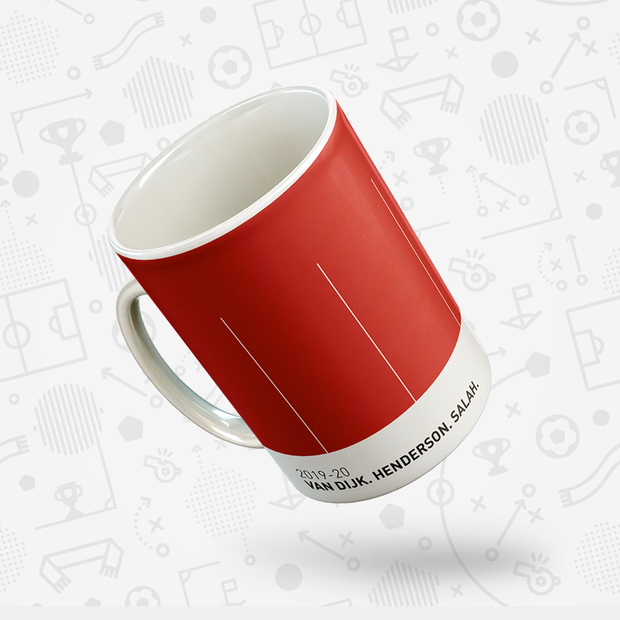 Liverpool 2019-20 'Better Days' Football Kit Mug Good Team On Paper