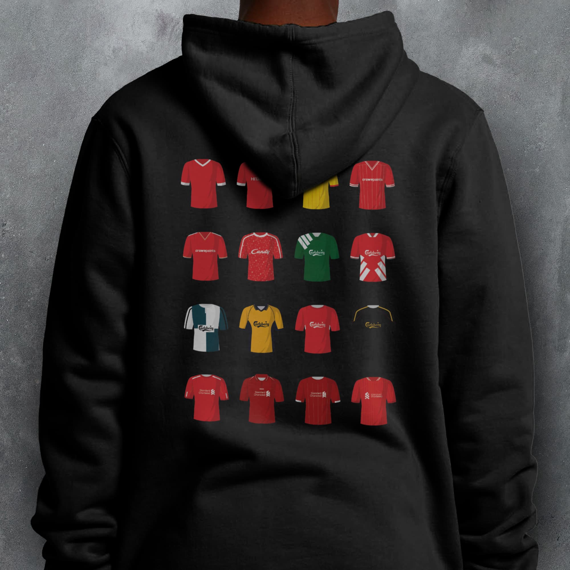 Liverpool Classic Kits Football Hoodie