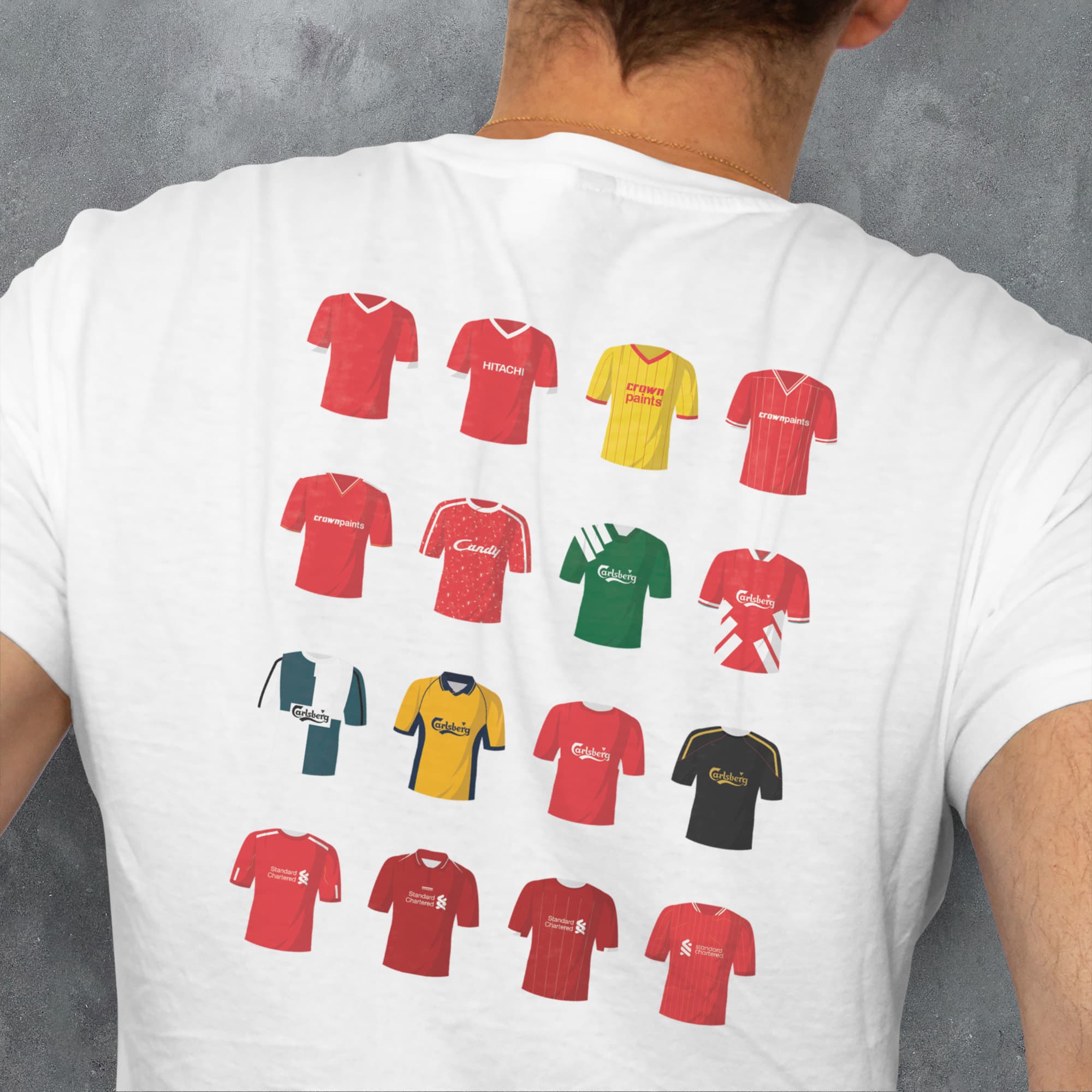 Liverpool Classic Kits Football T-Shirt