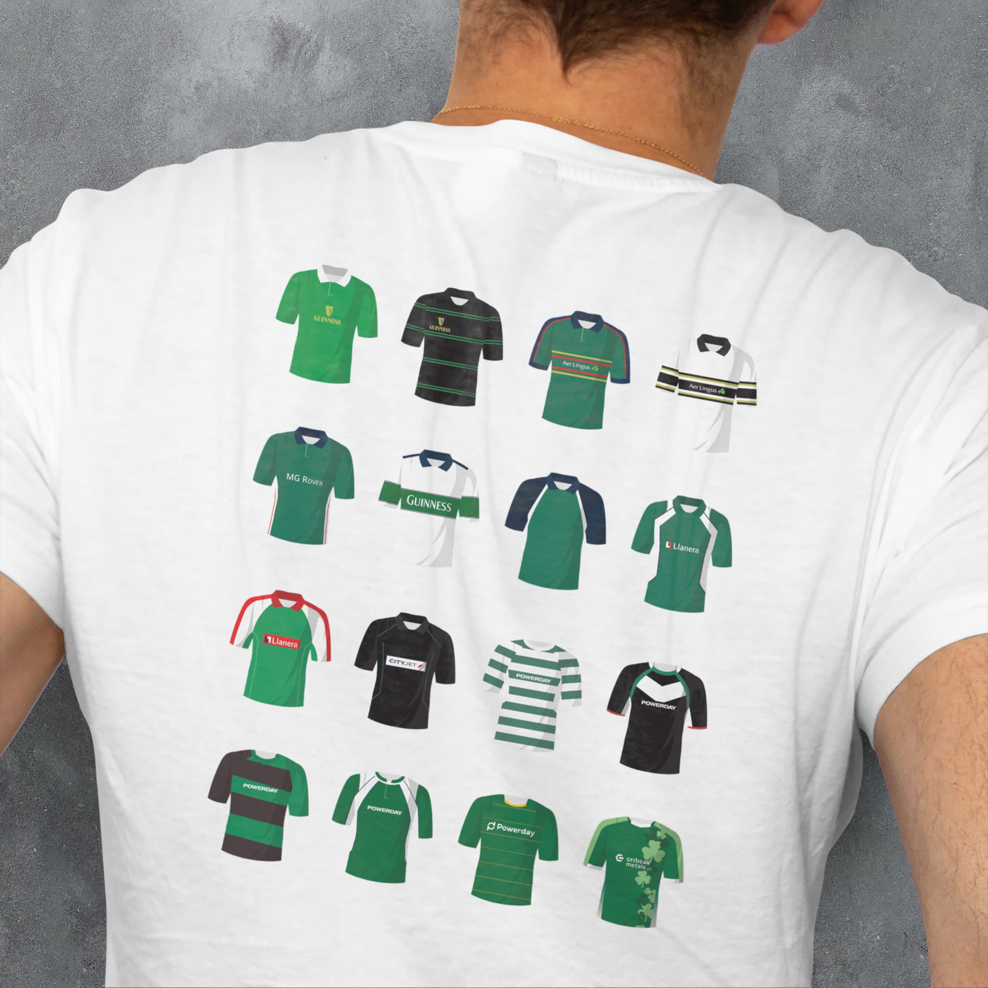 London Irish Rugby Union Classic Kits T-Shirt