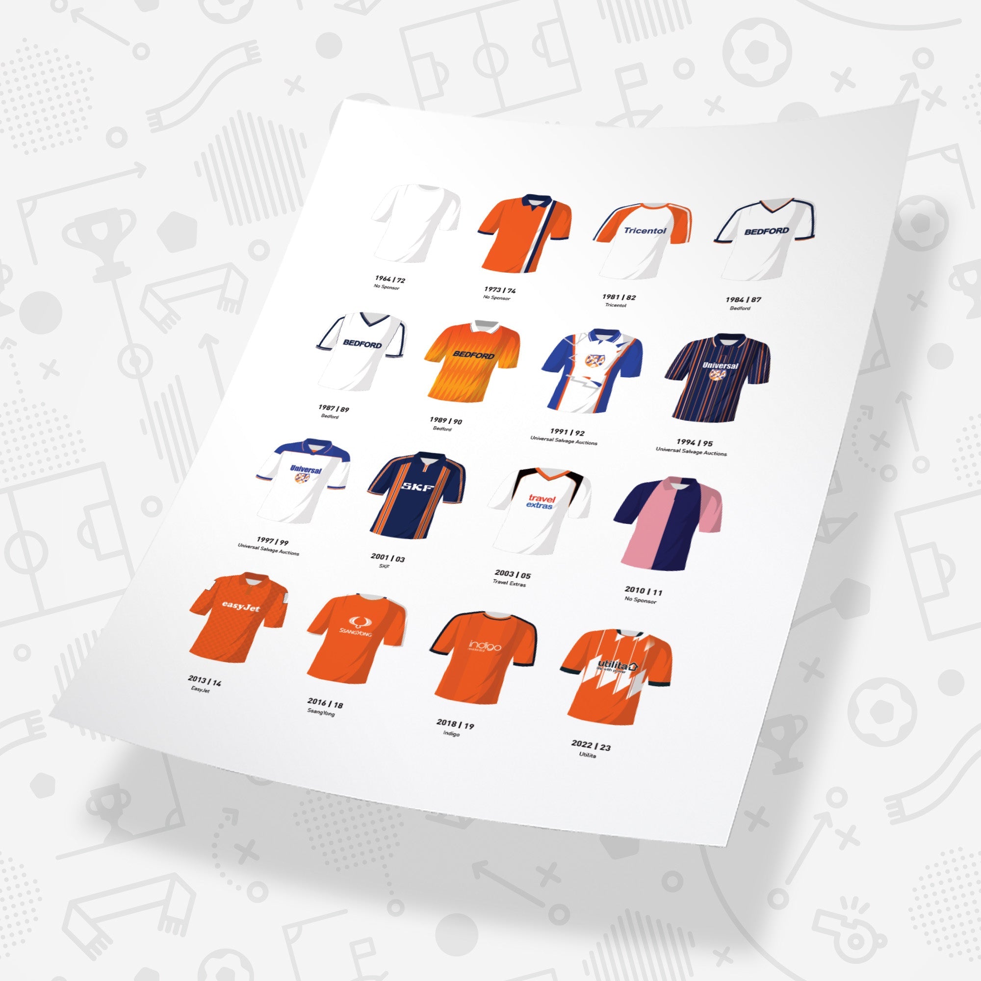 Luton Ultimate Football Fan Box Good Team On Paper