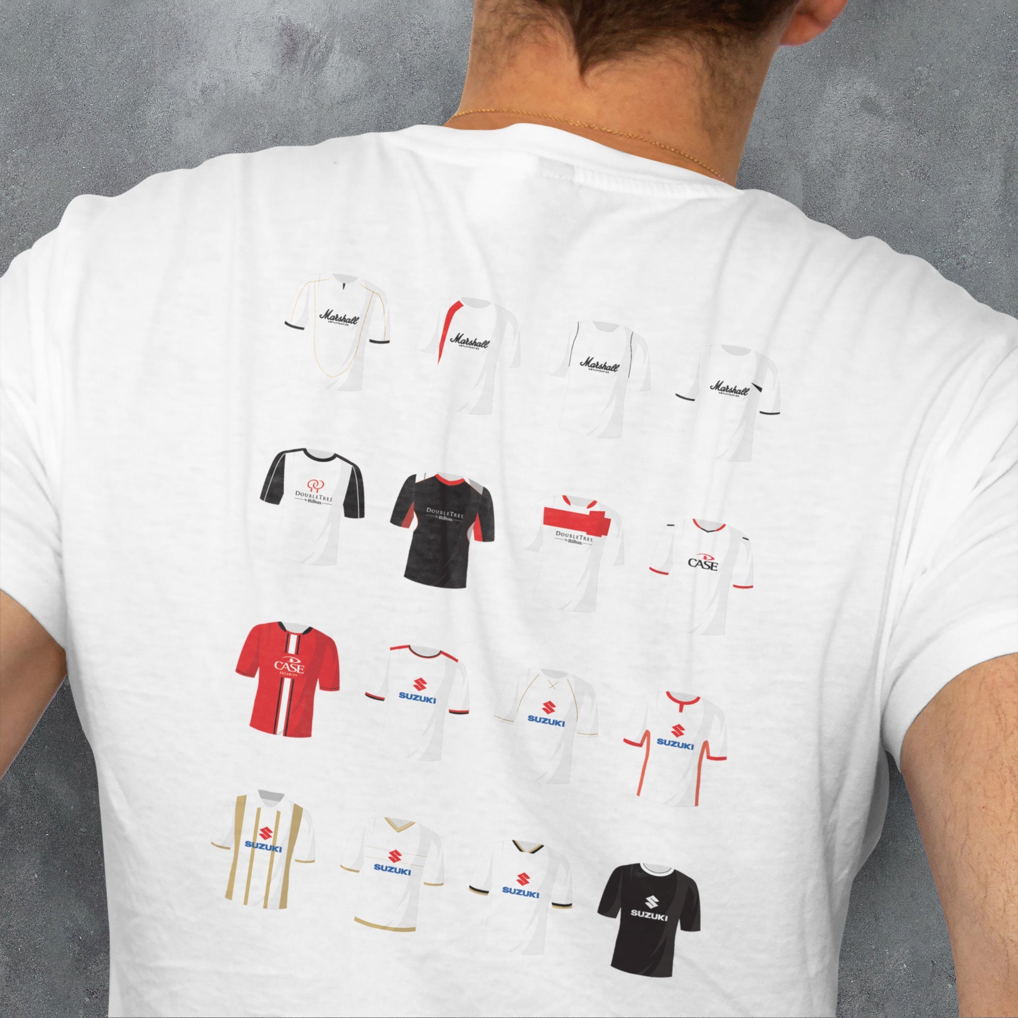 MK Dons Classic Kits Football T-Shirt