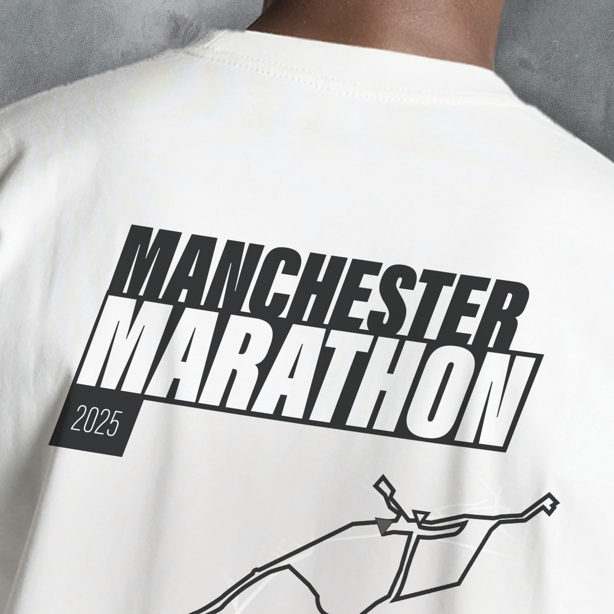 PERSONALISED Manchester Marathon Finishers 'Amazing Pace' T-Shirt