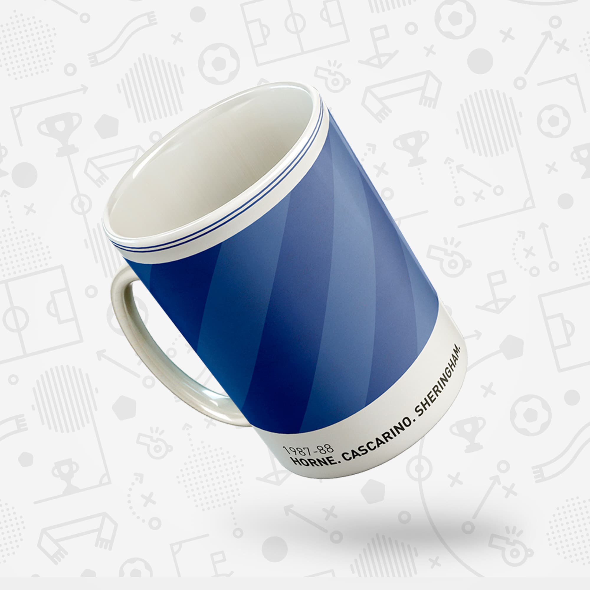 Millwall 1987-88 'Better Days' Football Kit Mug Good Team On Paper