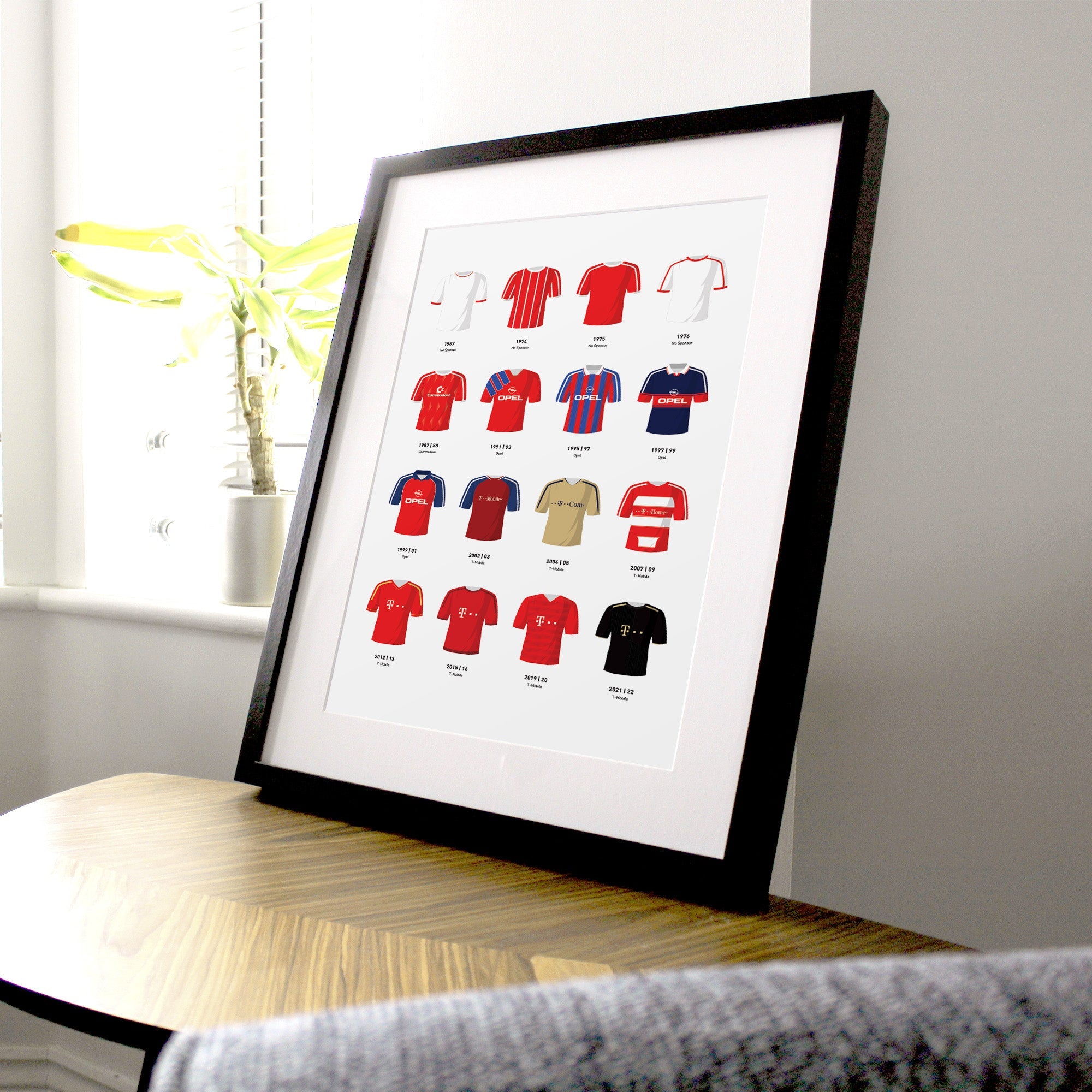 Munich Classic Kits Football Team Print Good Team On Paper