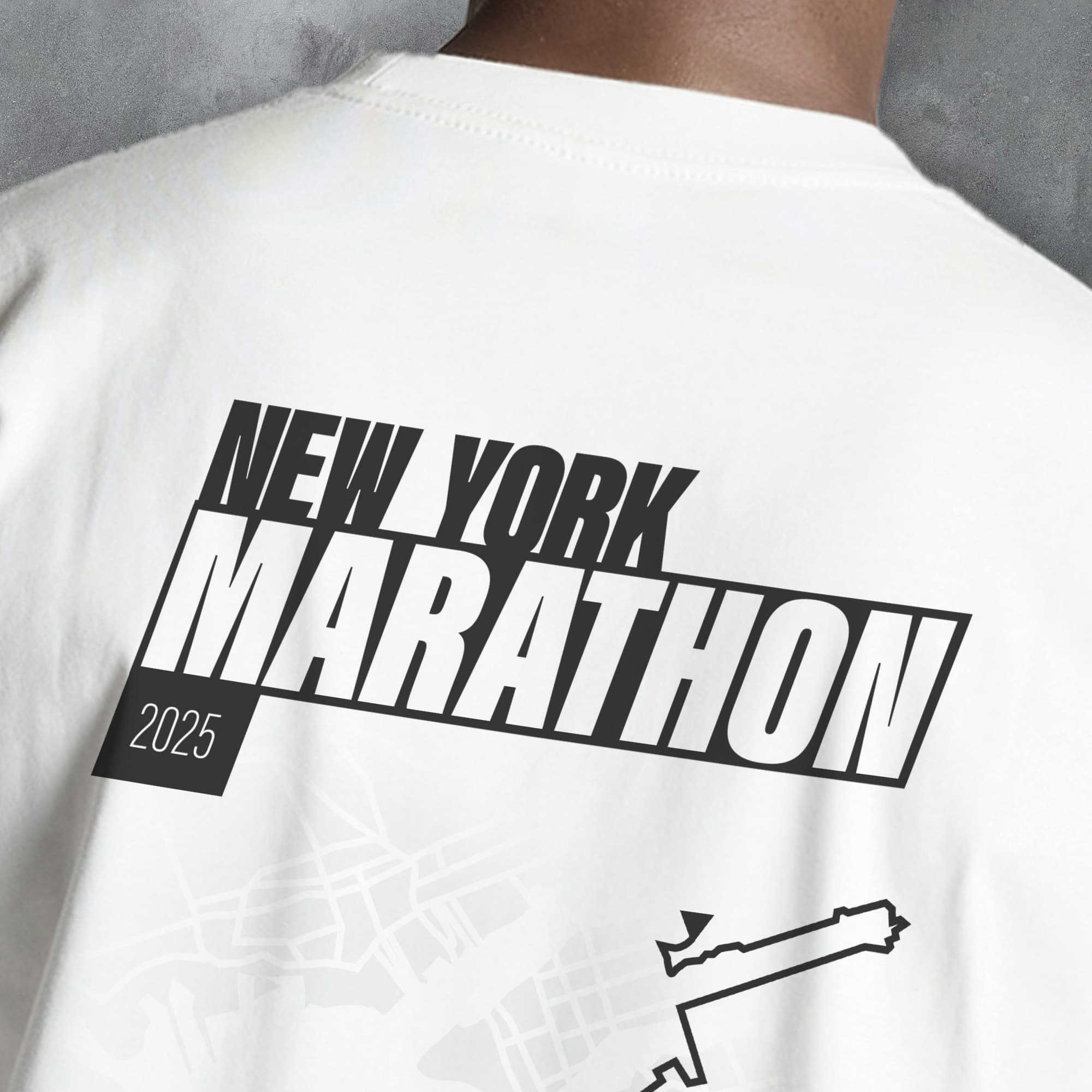 PERSONALISED New York Marathon Finishers 'Amazing Pace' T-Shirt