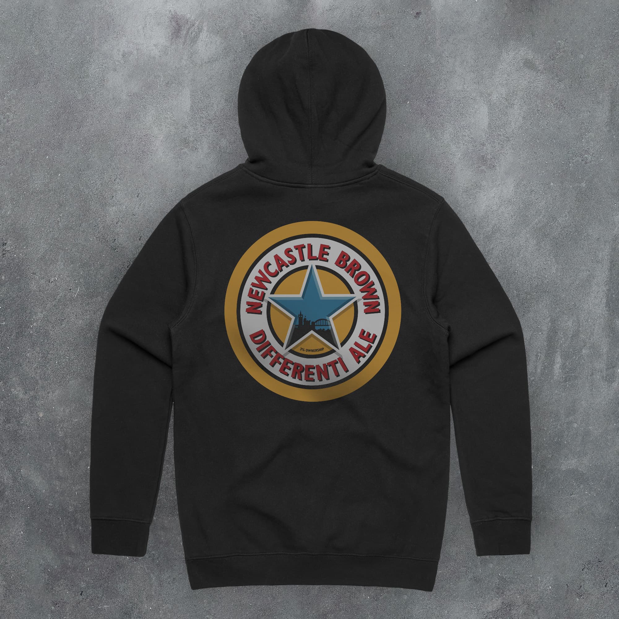 Fantasy League Football FPL 'Off The Bar' Newcastle Brown Differentiale Hoodie