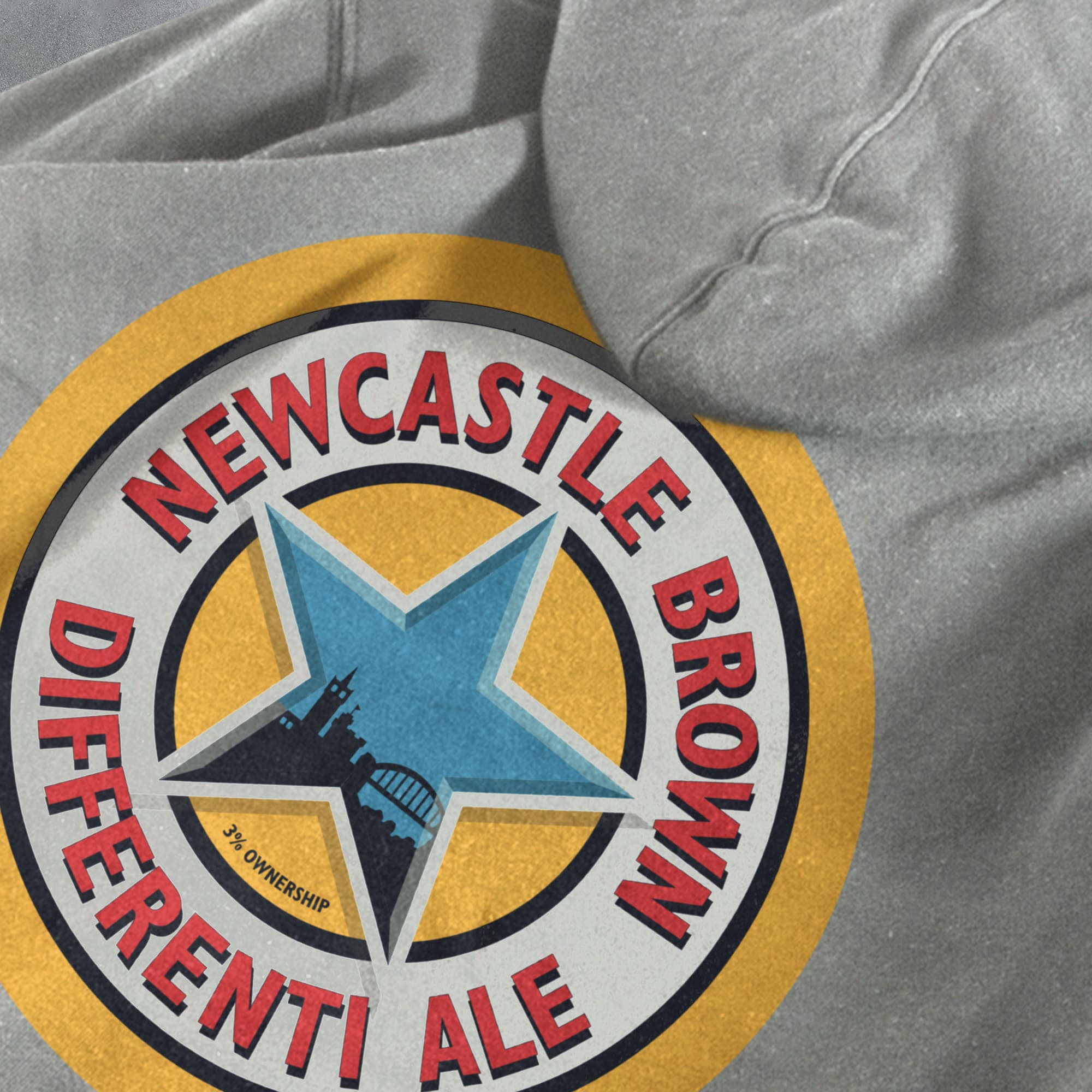 Fantasy League Football FPL 'Off The Bar' Newcastle Brown Differentiale Hoodie