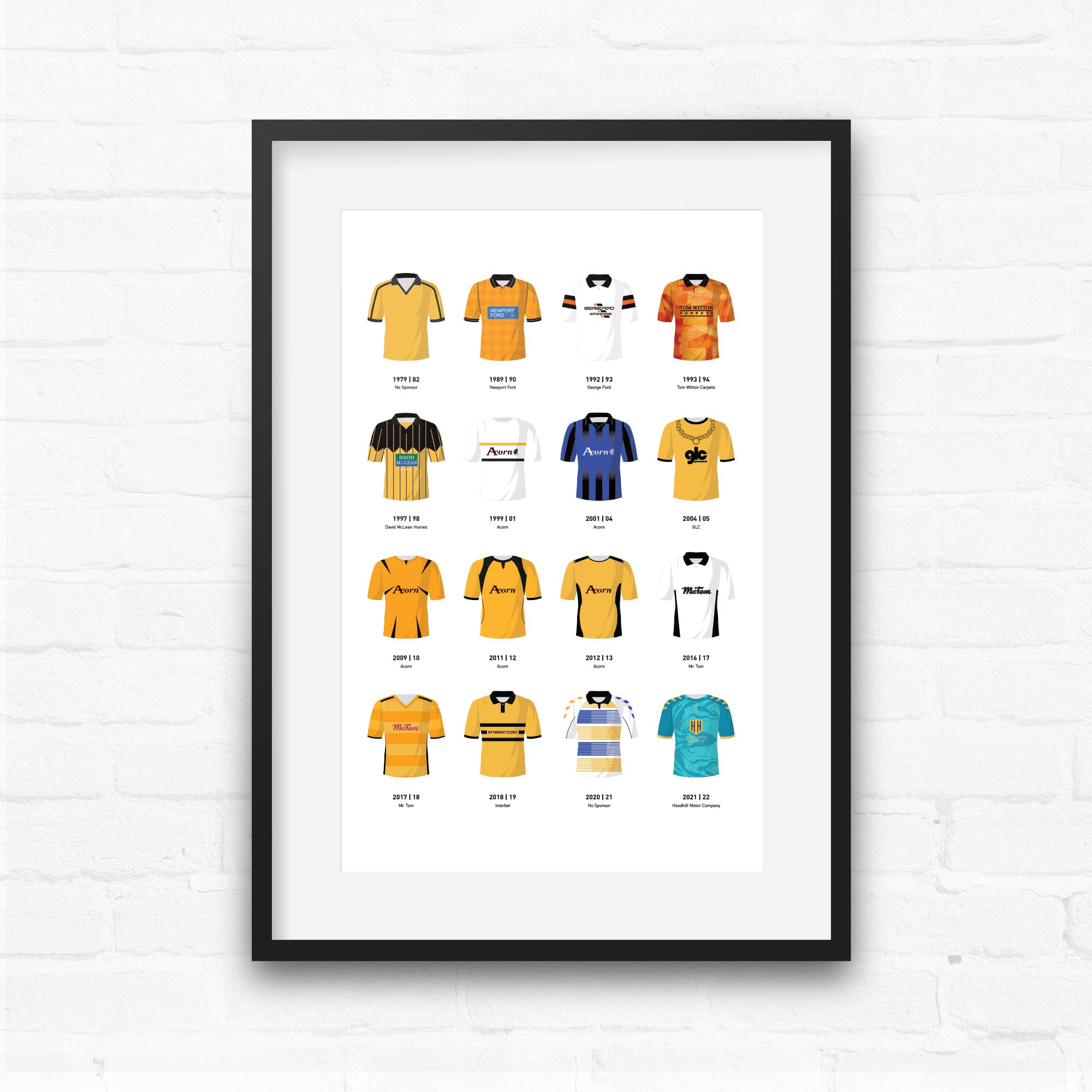 Newport Classic Kits Football Team Print Good Team On Paper