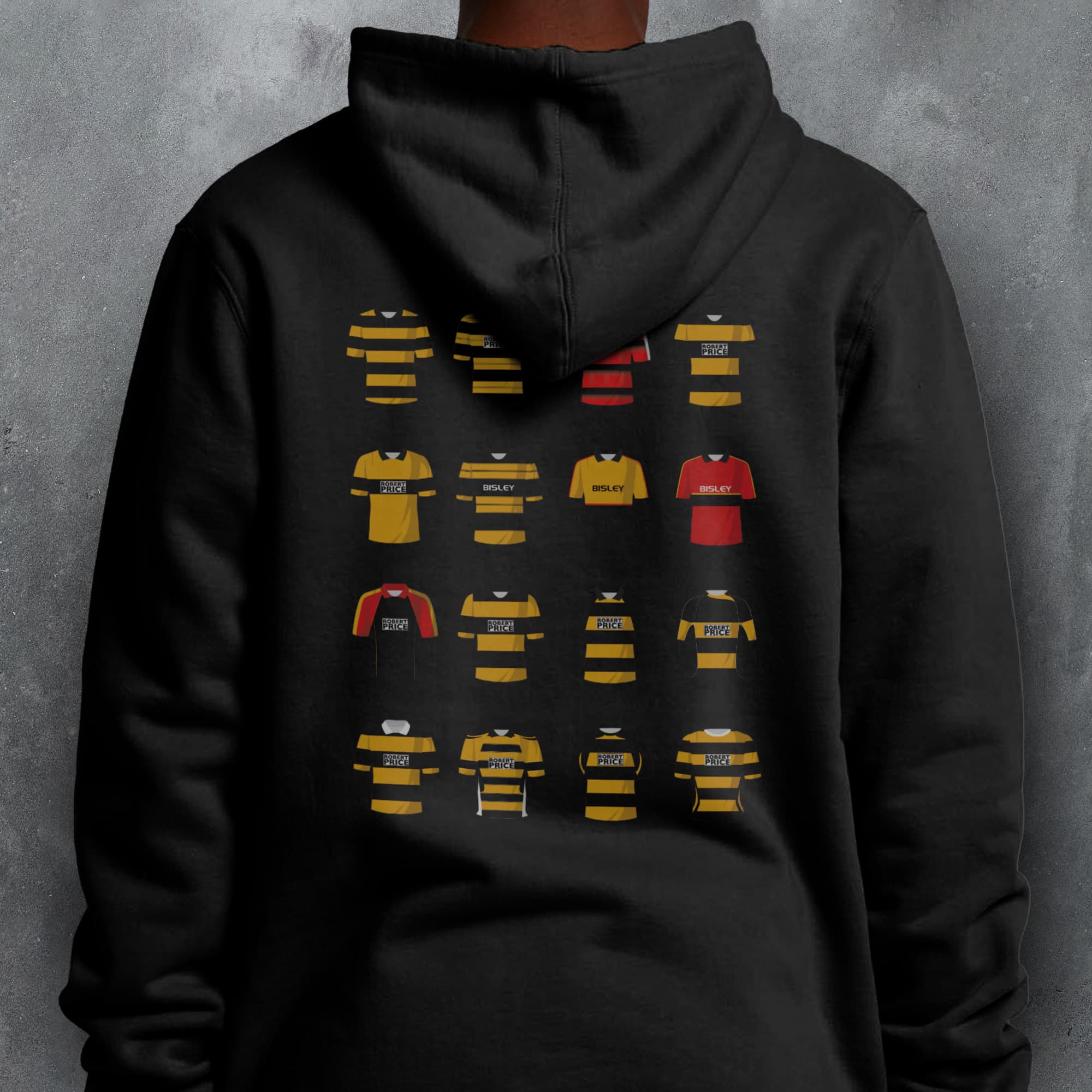 Newport Rugby Union Classic Kits Hoodie