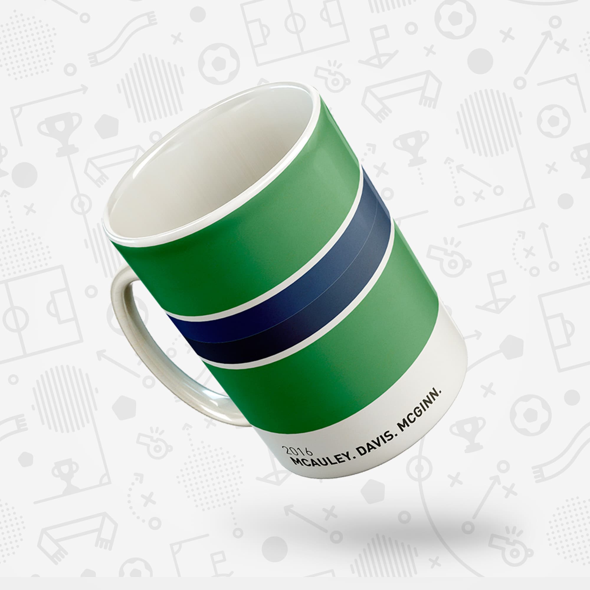 Northern Ireland 2016 'Better Days' Football Kit Mug Good Team On Paper