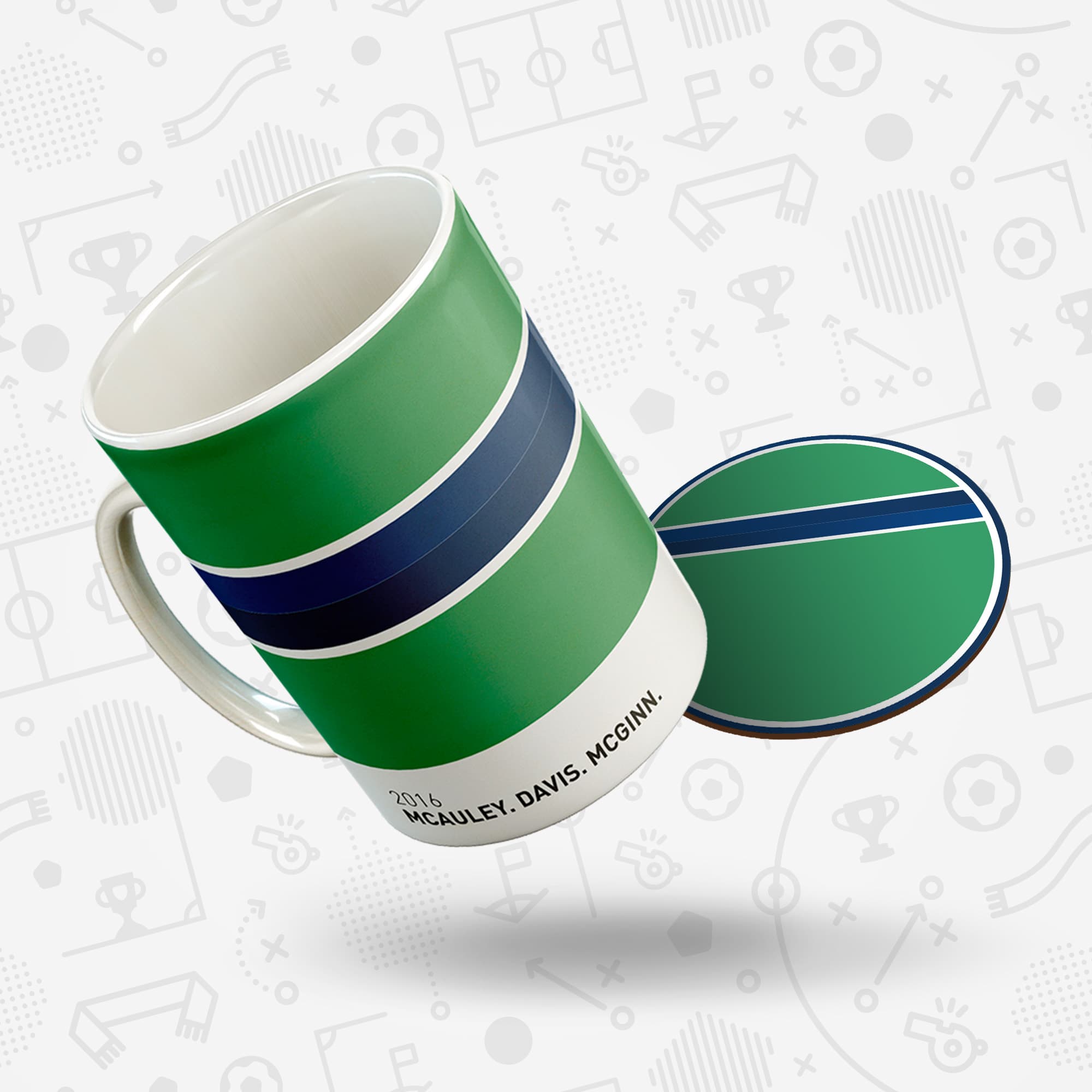 Northern Ireland 2016 'Better Days' Football Kit Mug Good Team On Paper