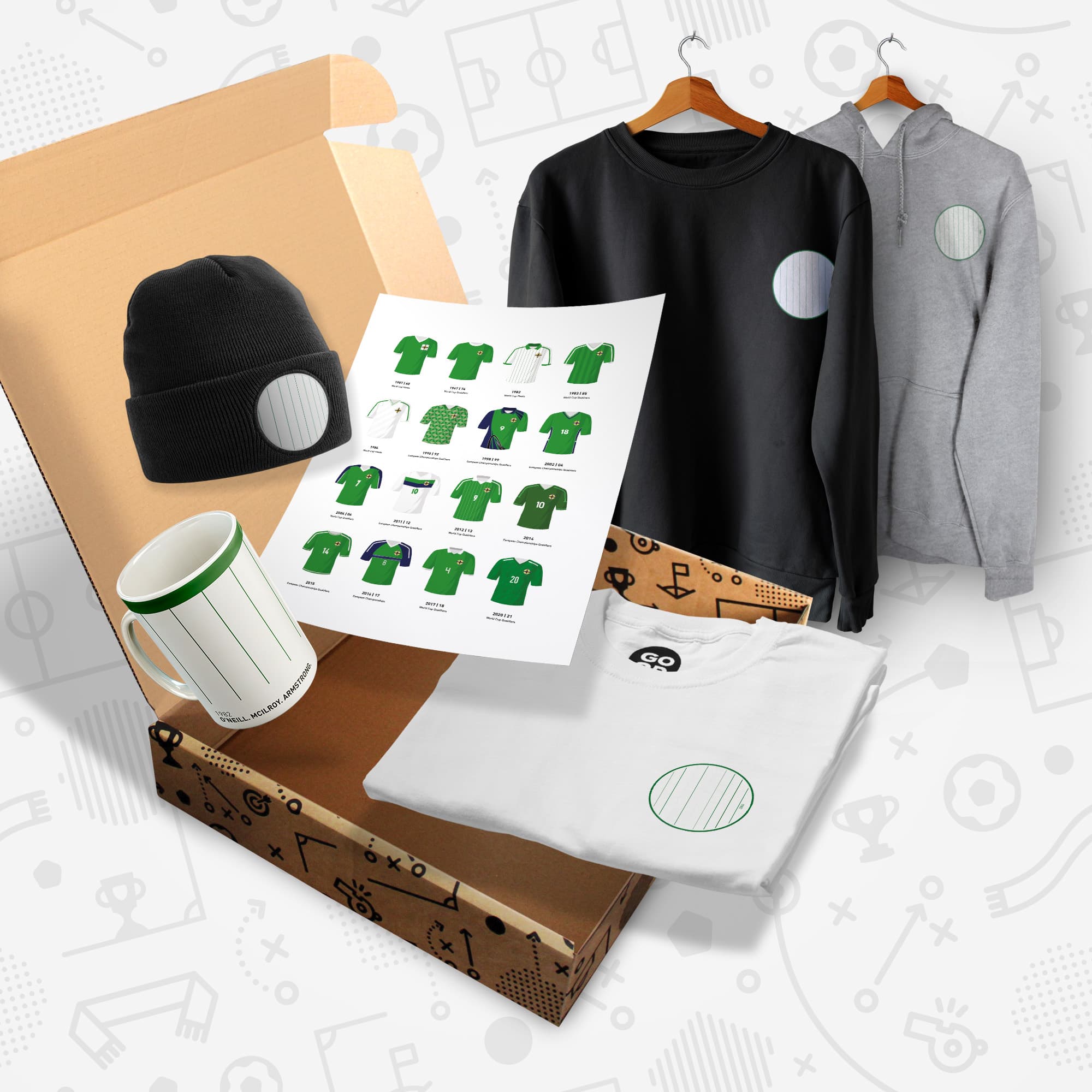 Northern Ireland Ultimate Football Fan Box