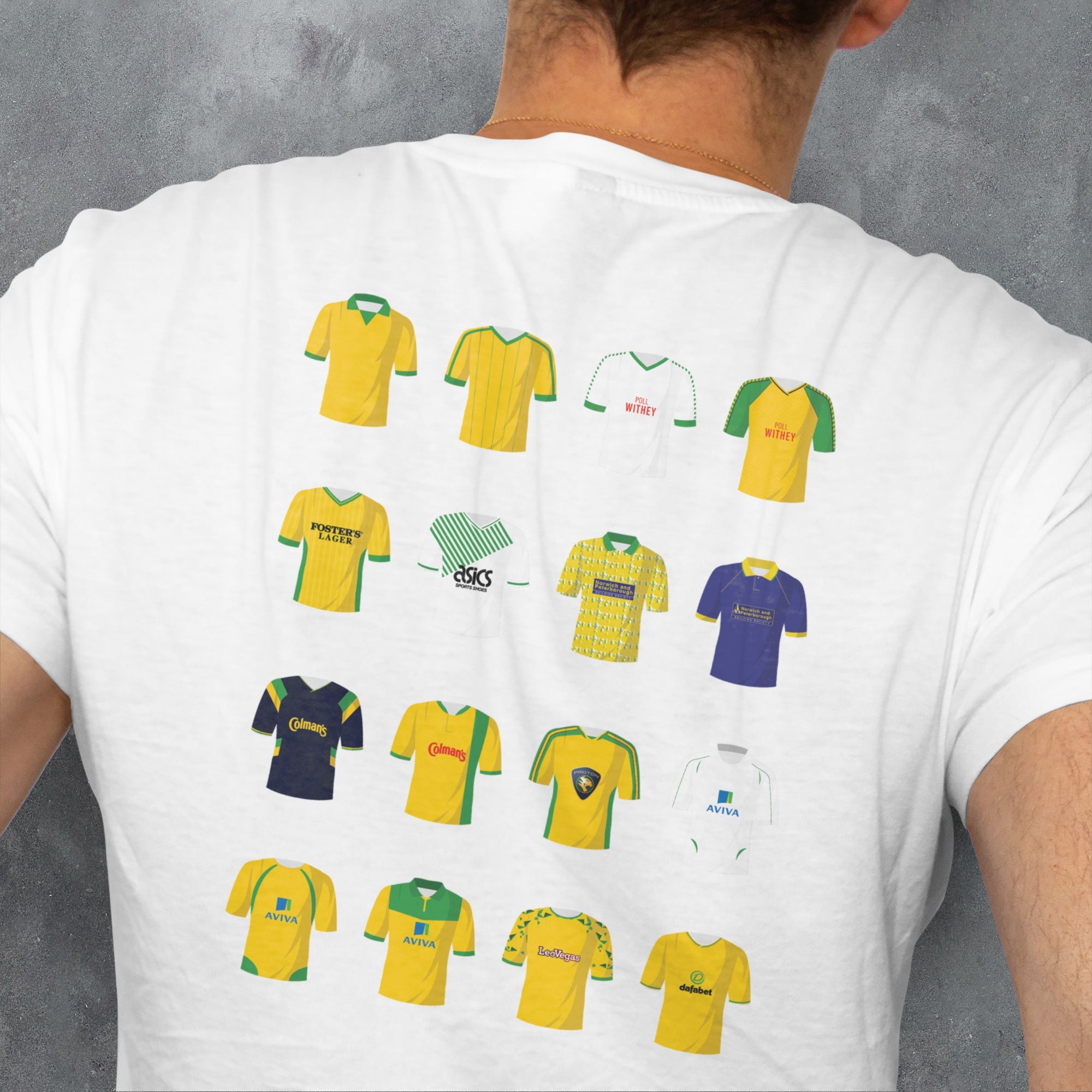 Norwich Classic Kits Football T-Shirt