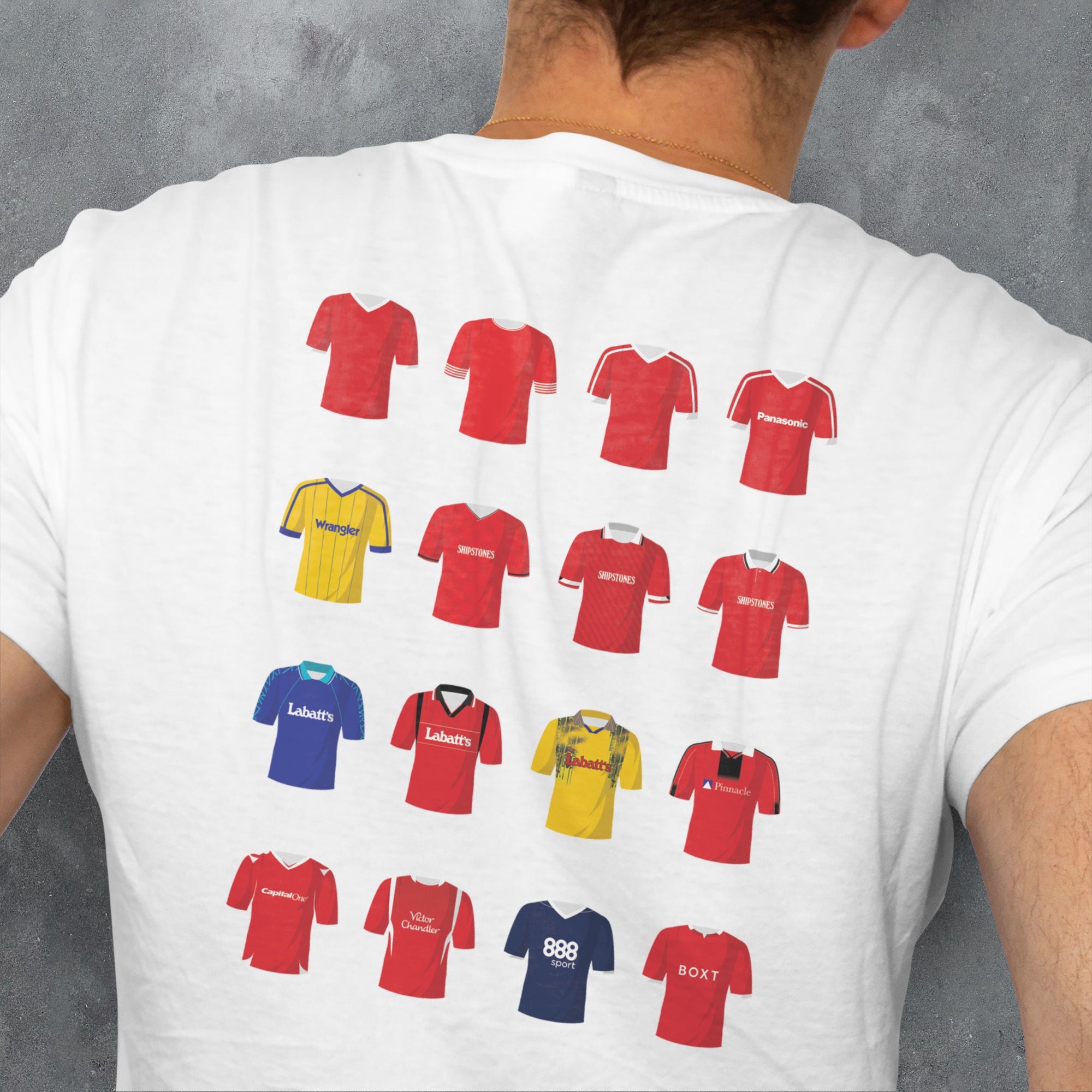 Nottm Forest Classic Kits Football T-Shirt