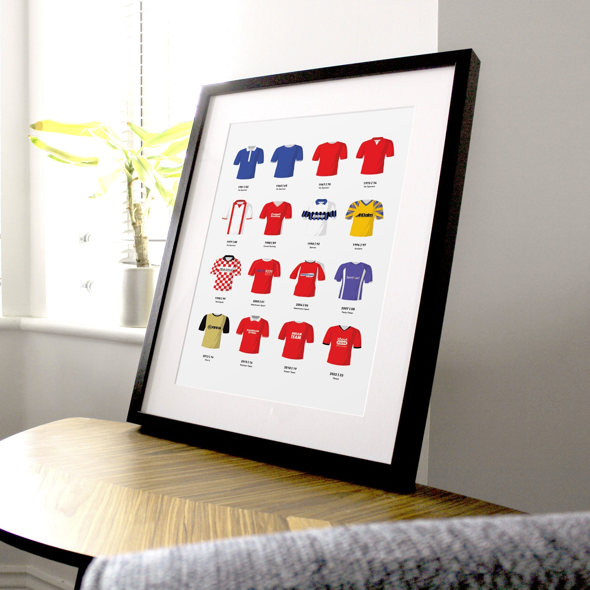Orient Classic Kits Football Team Print Good Team On Paper