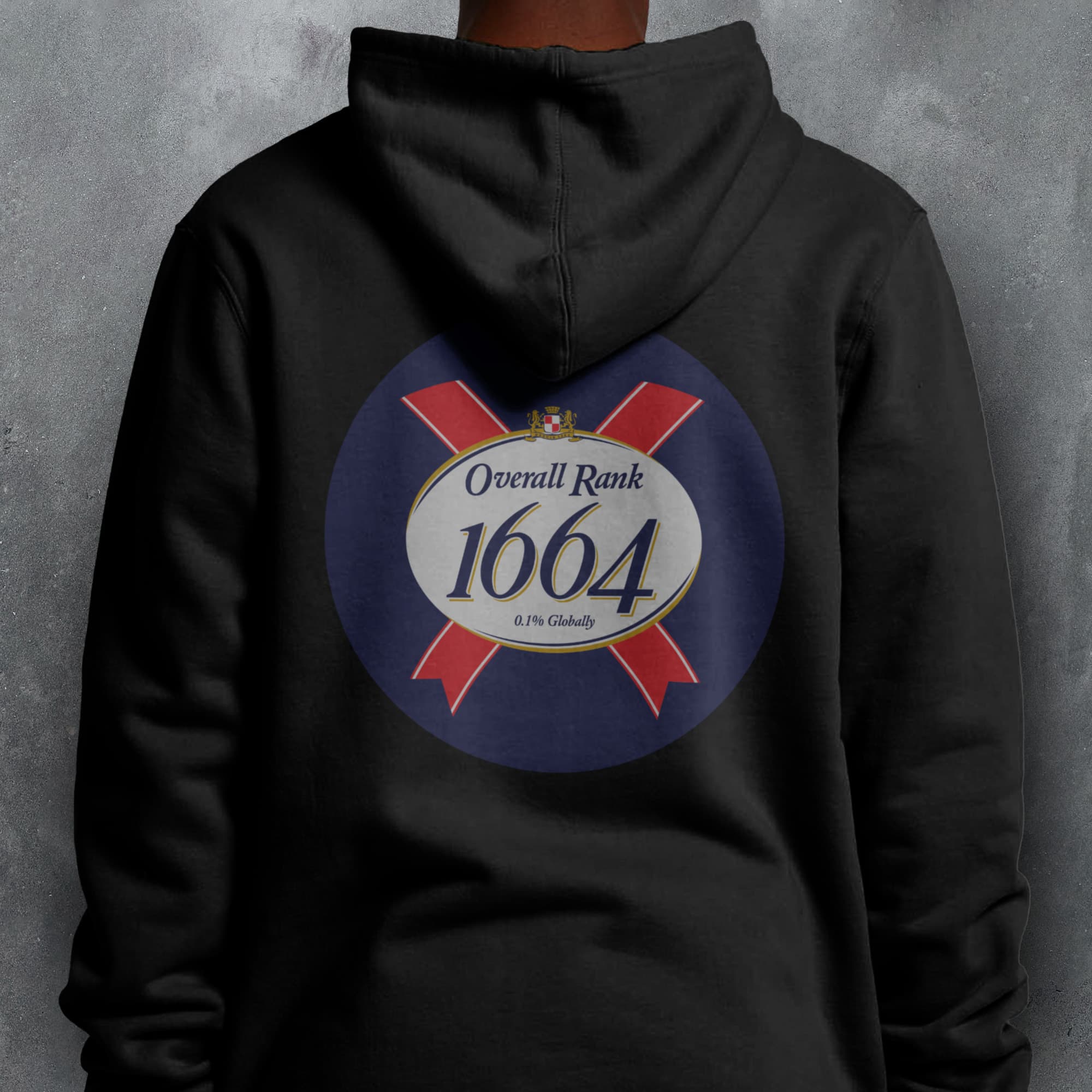 Fantasy League Football FPL 'Off The Bar' Overall Rank Hoodie