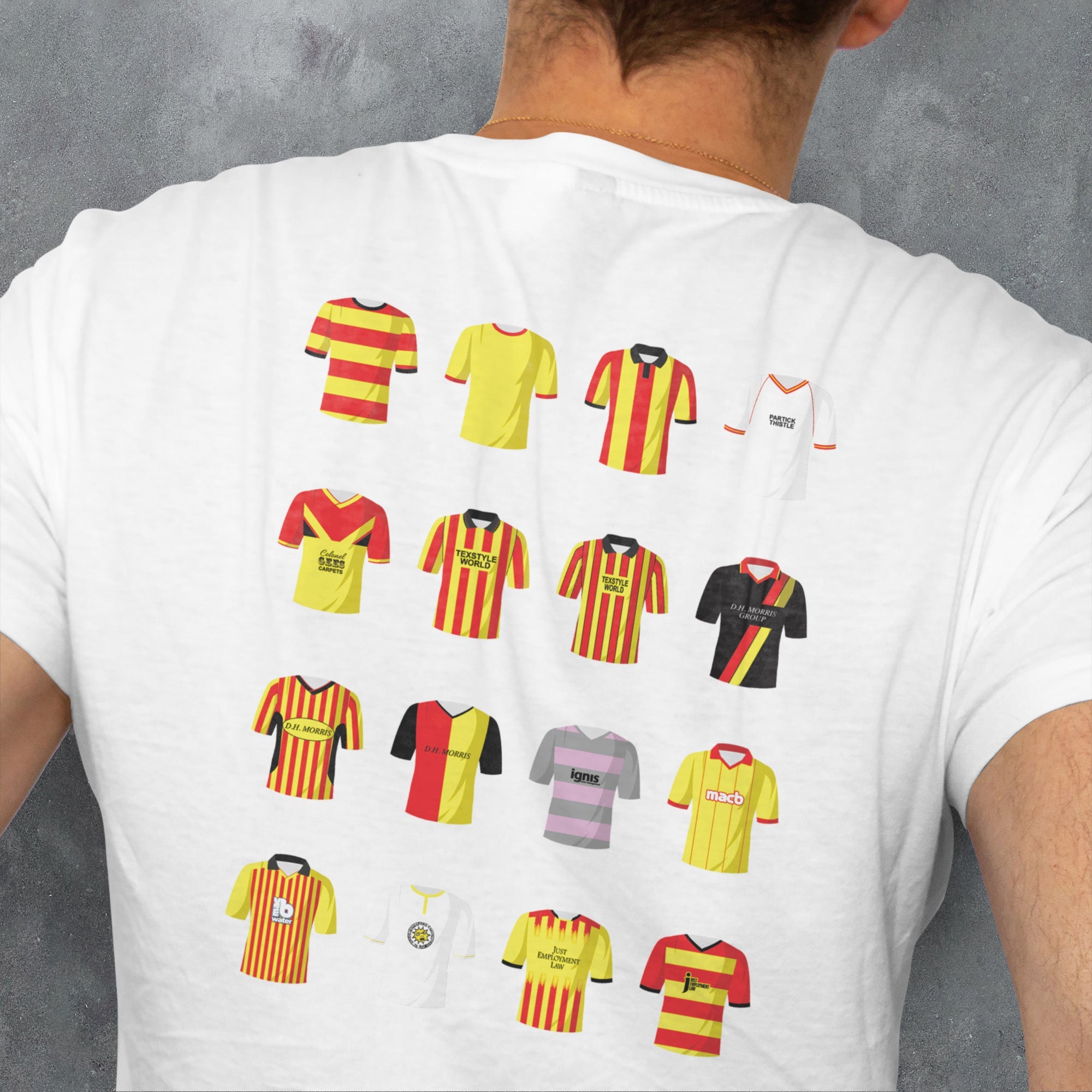 Partick Classic Kits Football T-Shirt