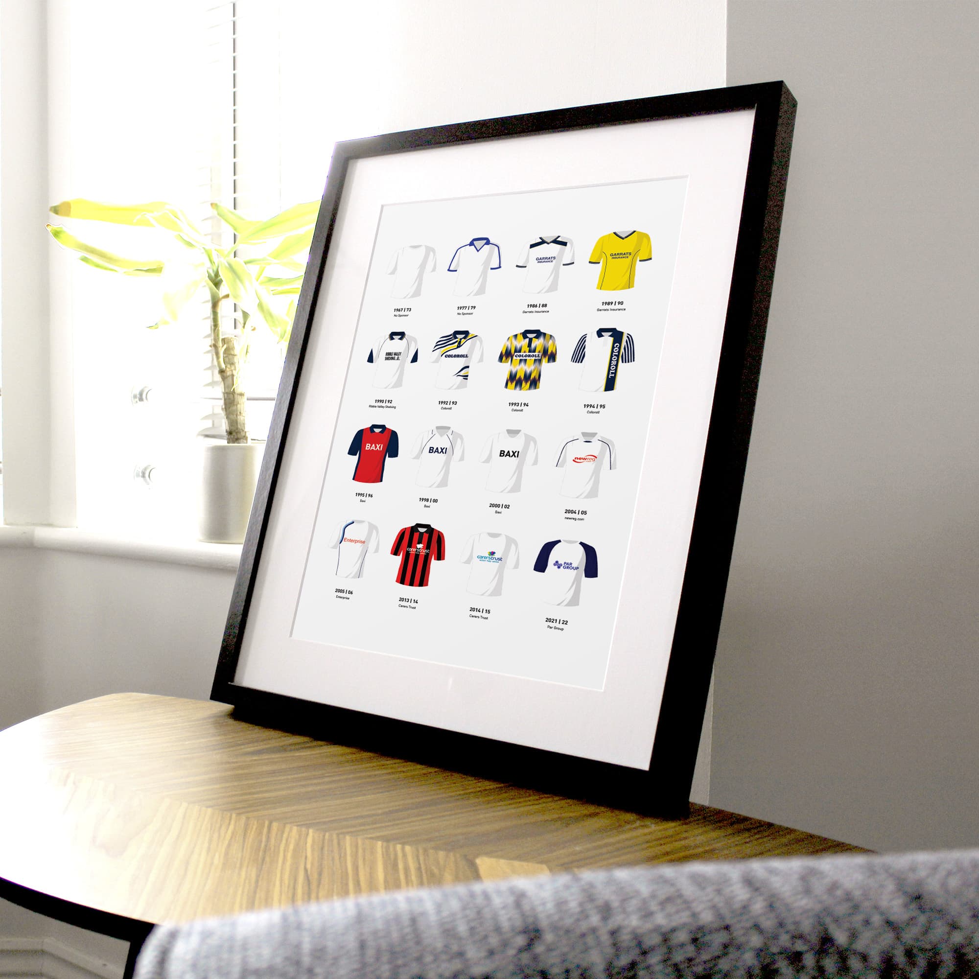 Preston Classic Kits Football Team Print Good Team On Paper