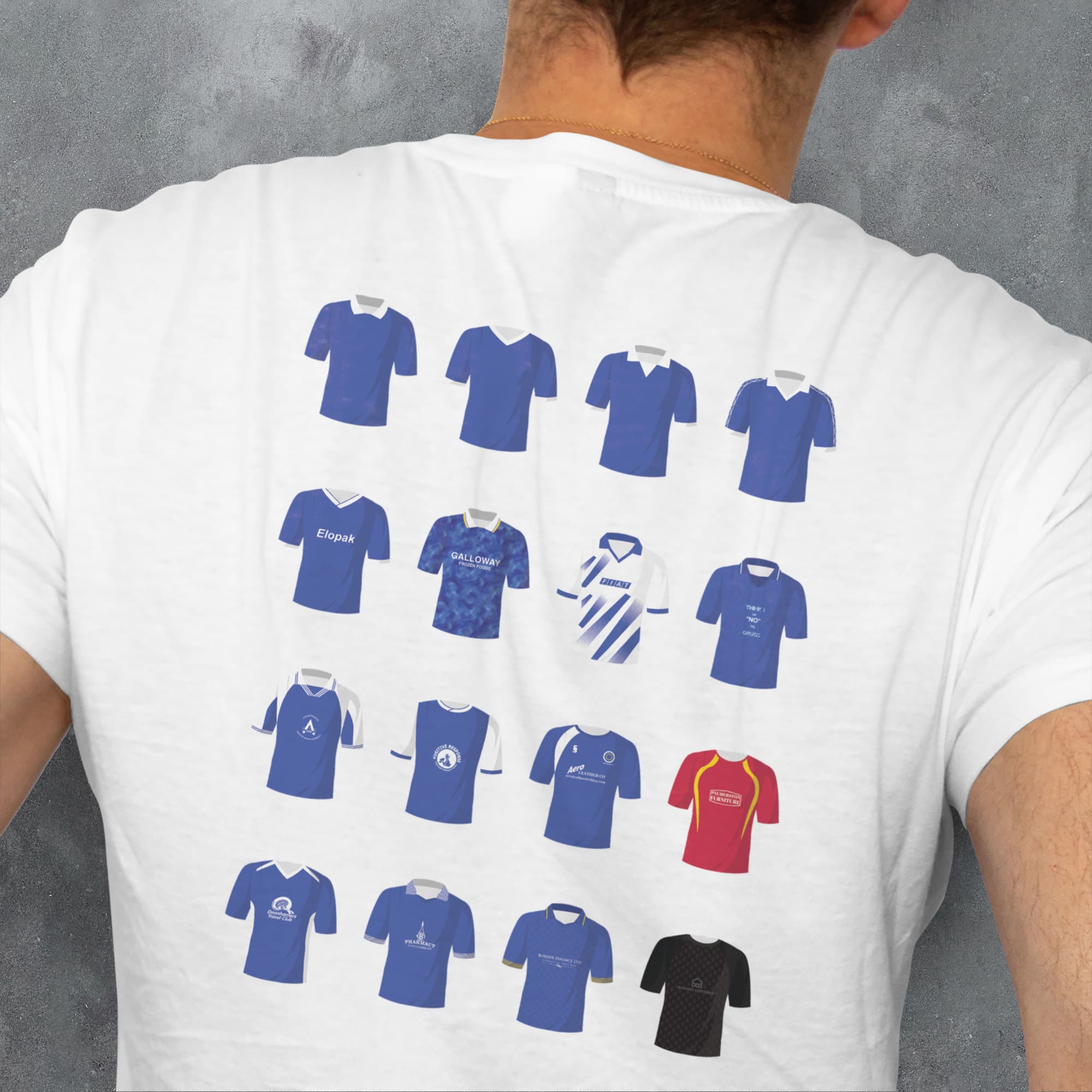 Queen of the South Classic Kits Football T-Shirt