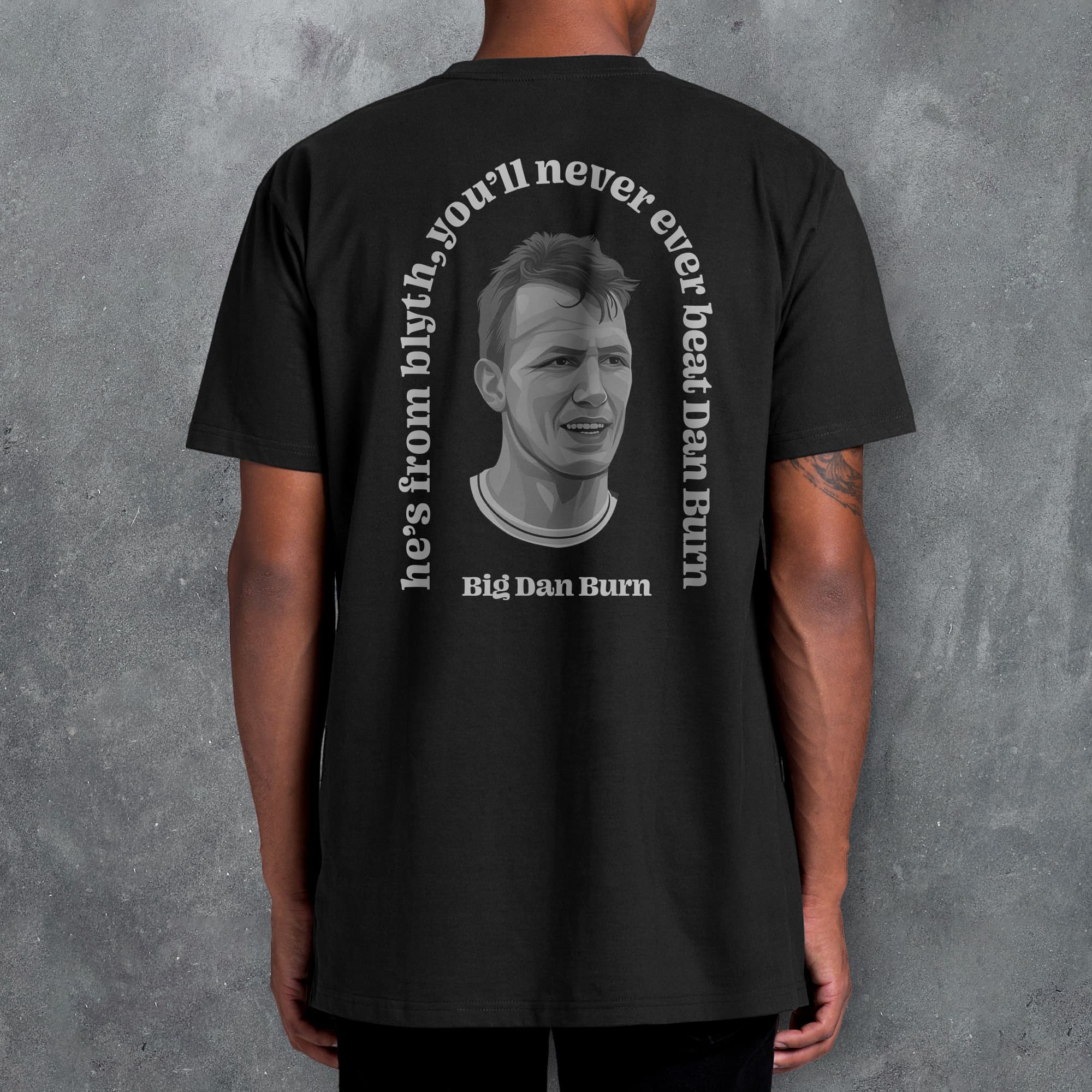 Newcastle Dan Burn 'Cult Heroes' Football T-Shirt