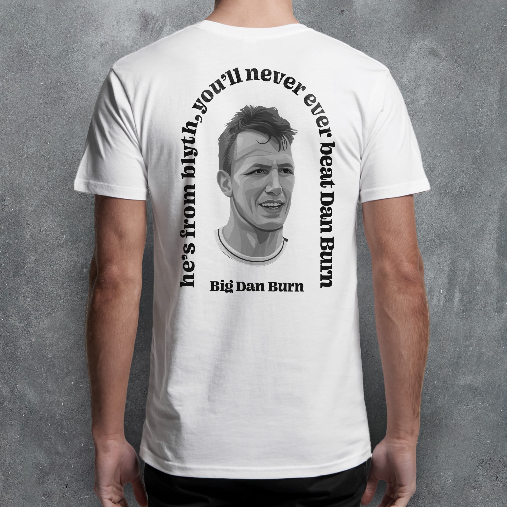 Newcastle Dan Burn 'Cult Heroes' Football T-Shirt