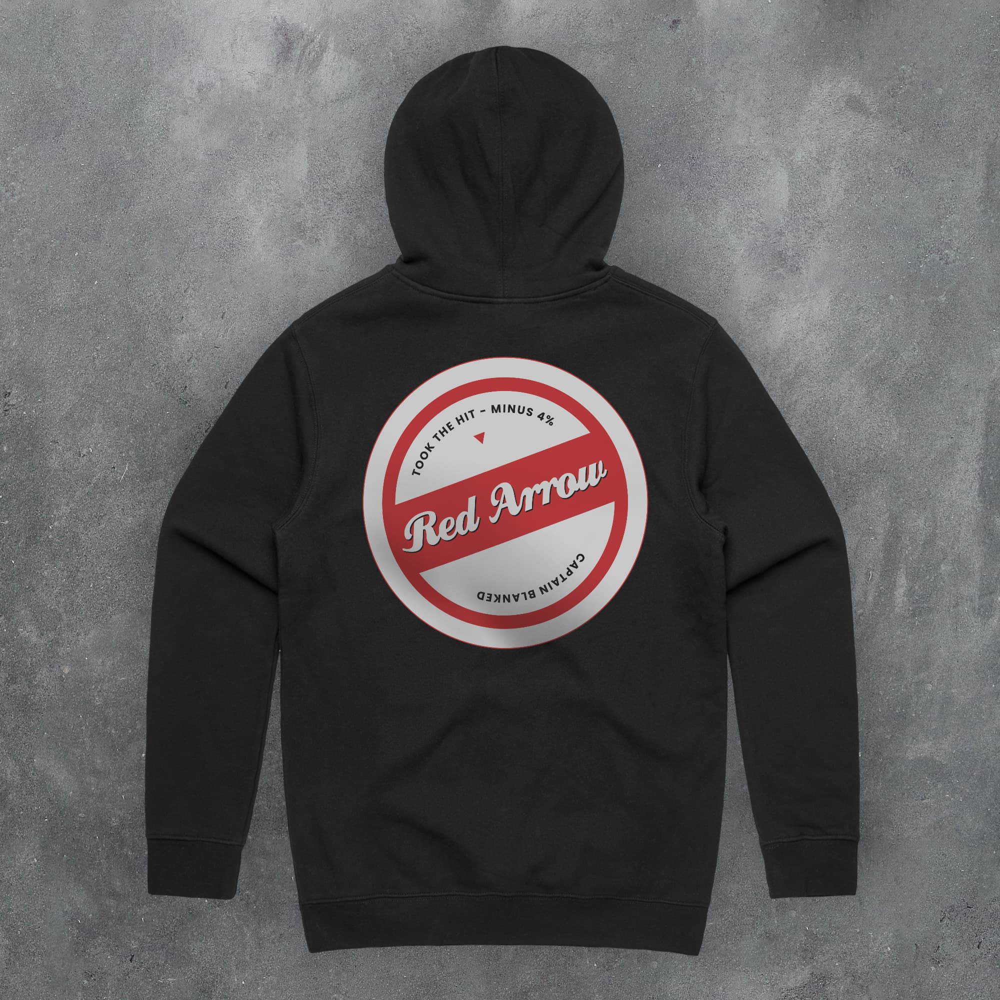 Fantasy League Football FPL 'Off The Bar' Red Arrow Hoodie