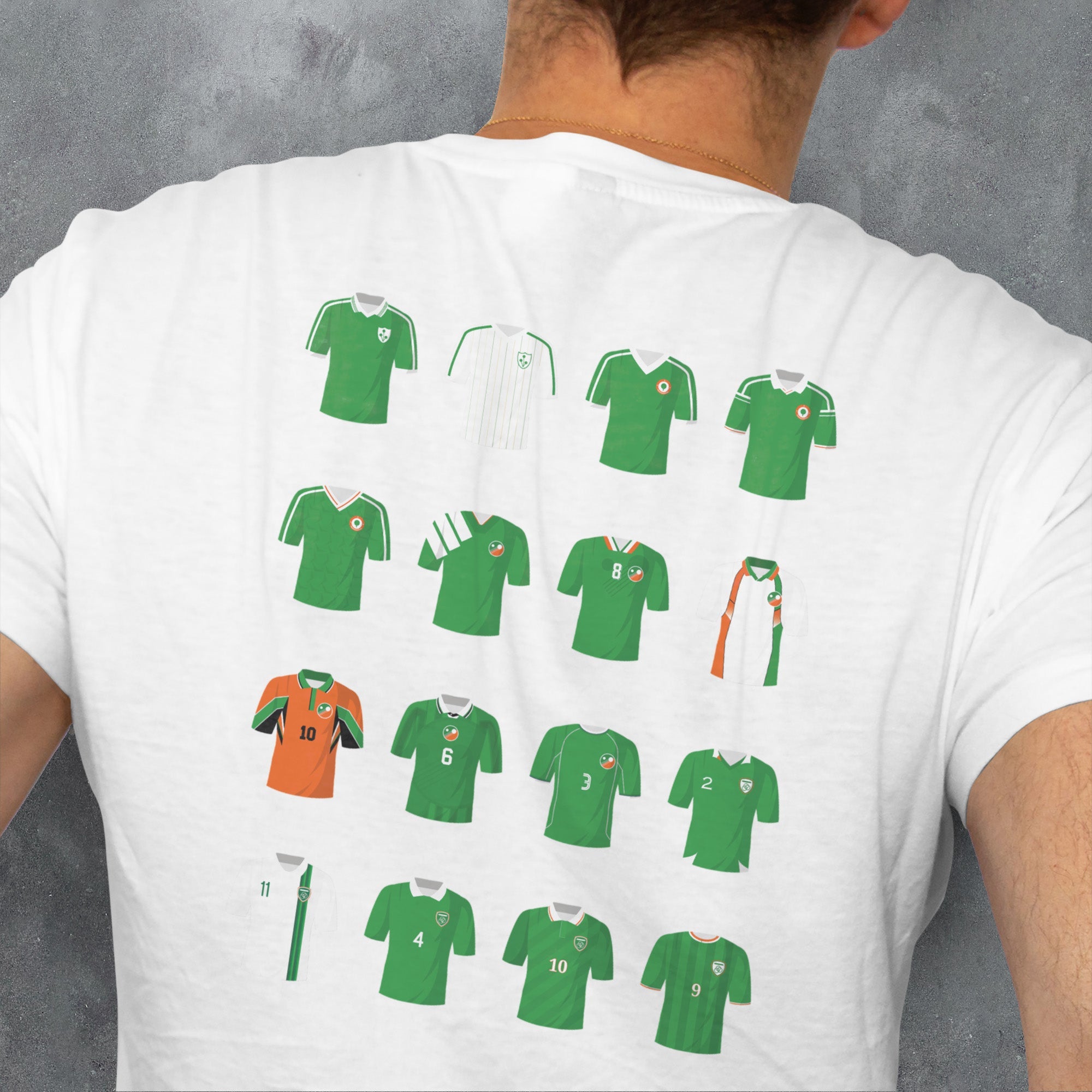 Republic of Ireland Classic Kits Football T-Shirt