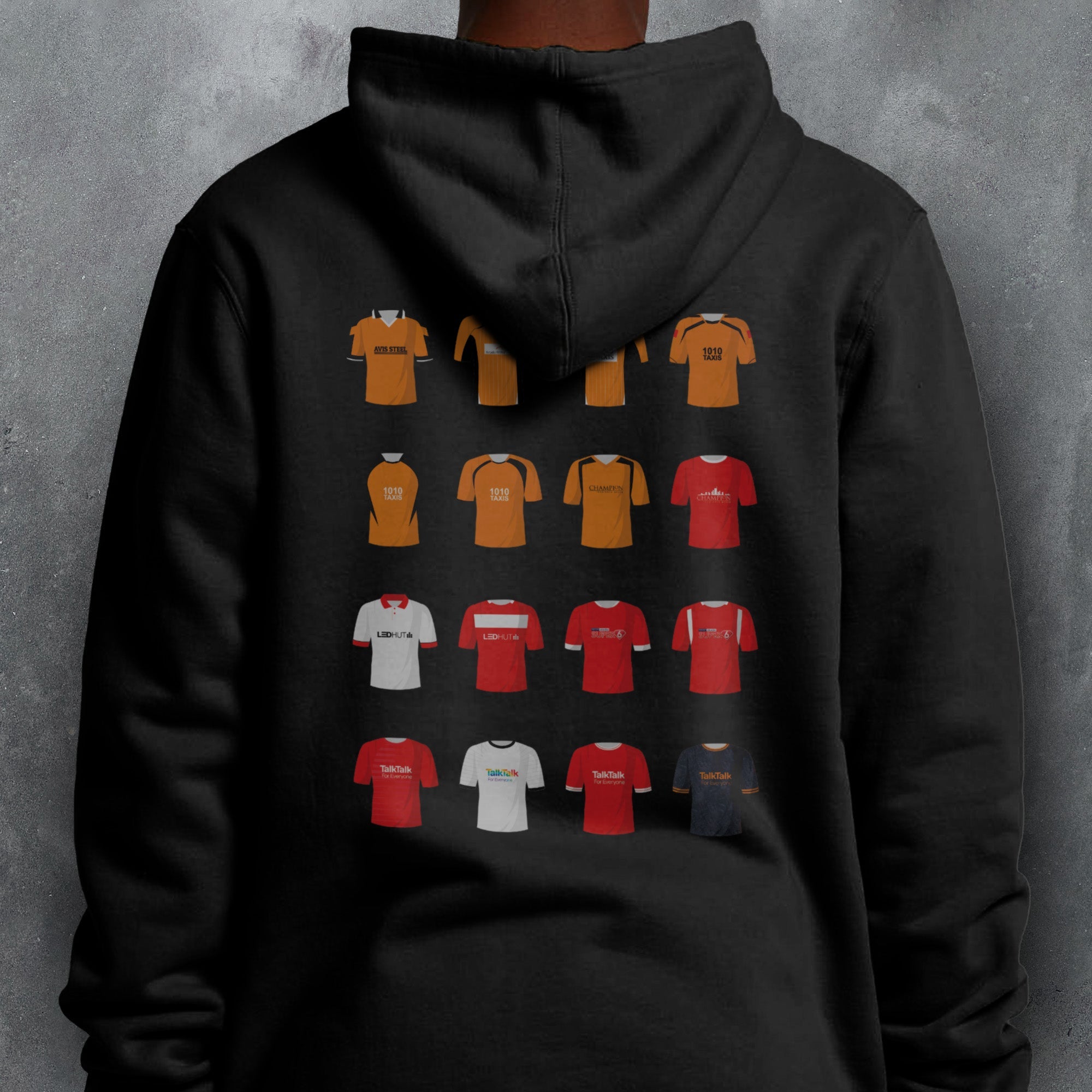 Salford Classic Kits Football Hoodie Good Team On Paper