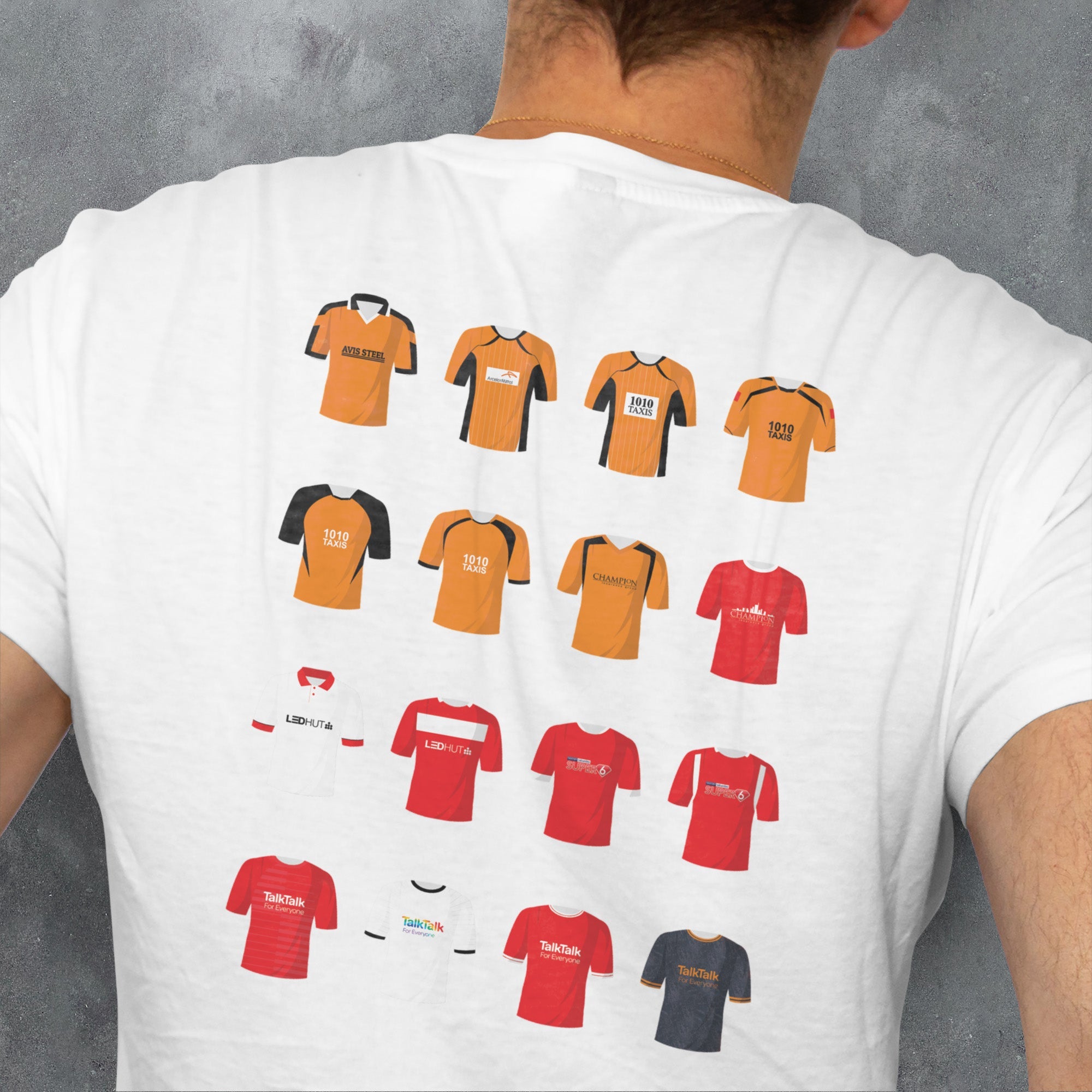 Salford Classic Kits Football T-Shirt