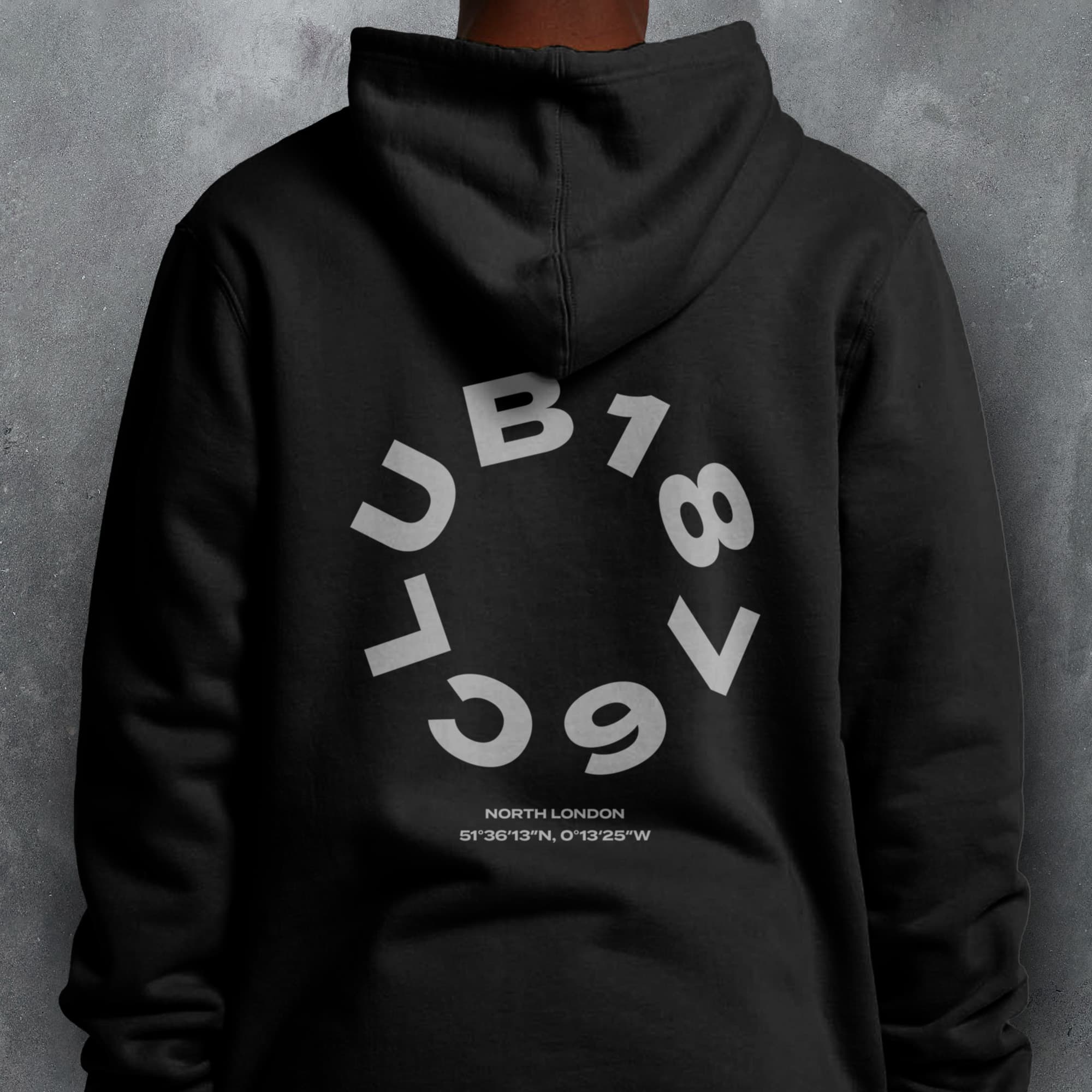 Saracens 'Club' Rugby Union Hoodie (Circle)