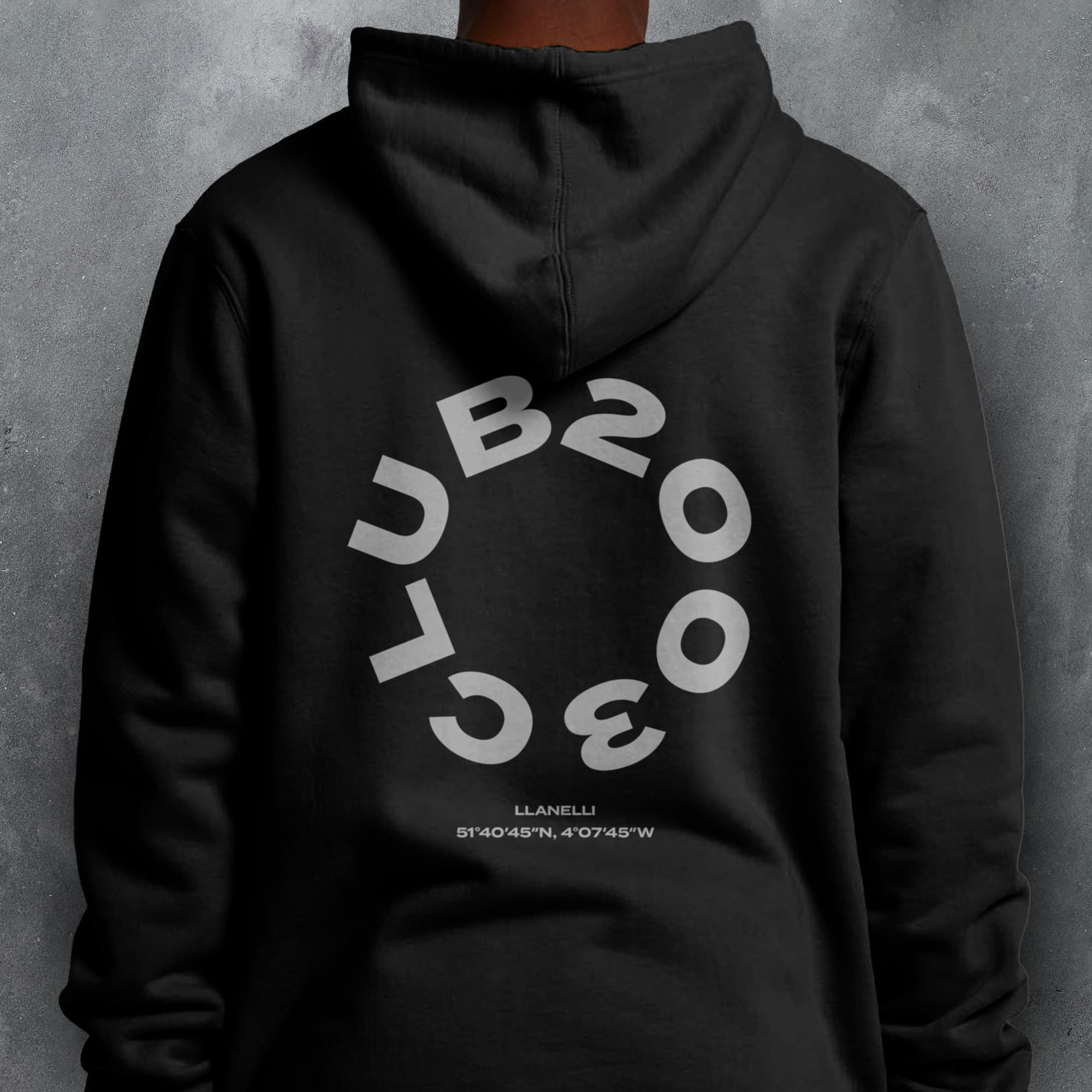 Scarlets 'Club' Rugby Union Hoodie (Circle)