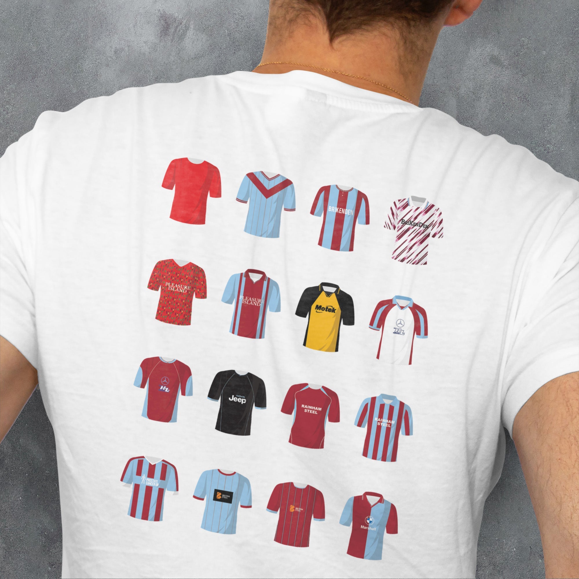 Scunthorpe Classic Kits Football T-Shirt
