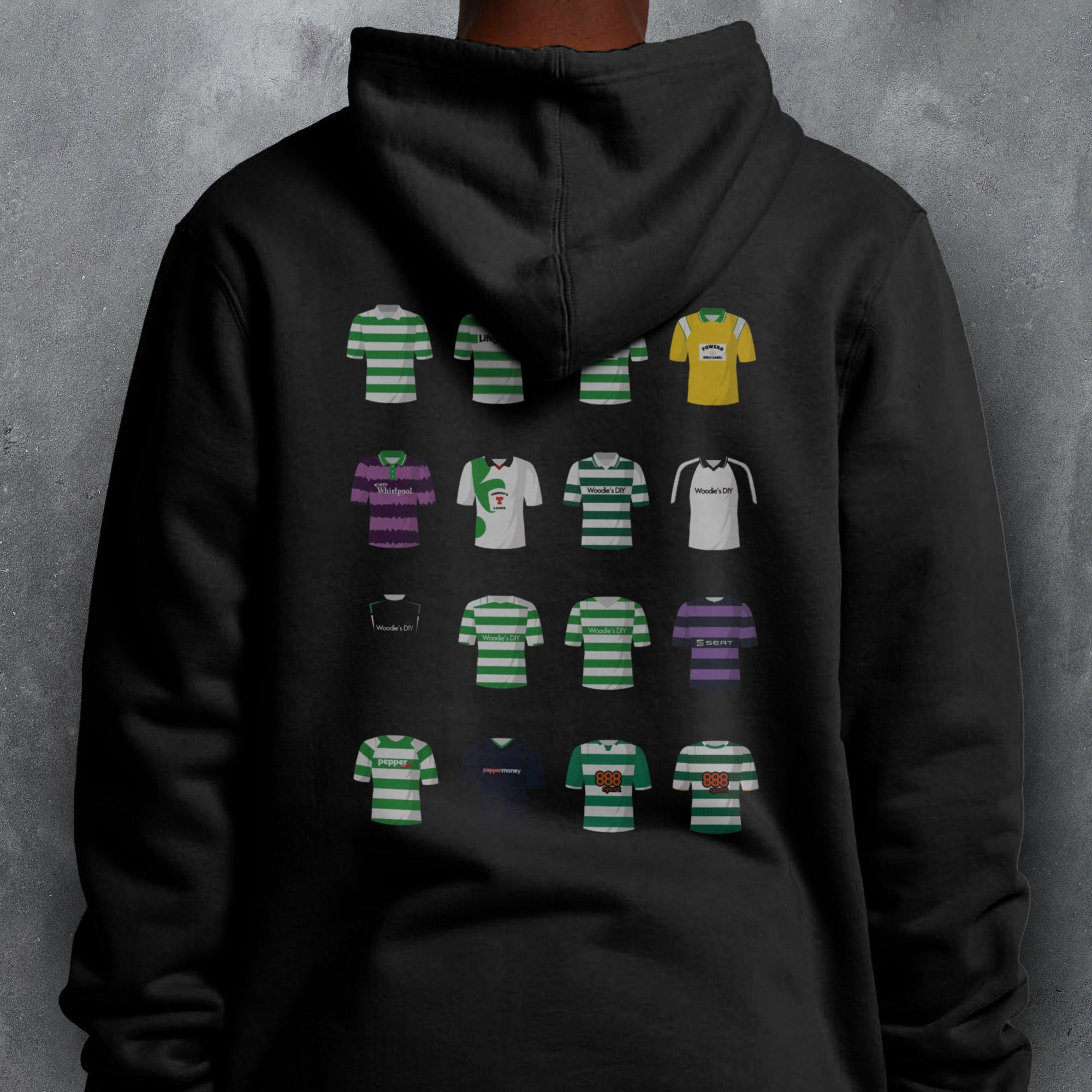 Shamrock Rovers Classic Kits Football Hoodie Good Team On Paper