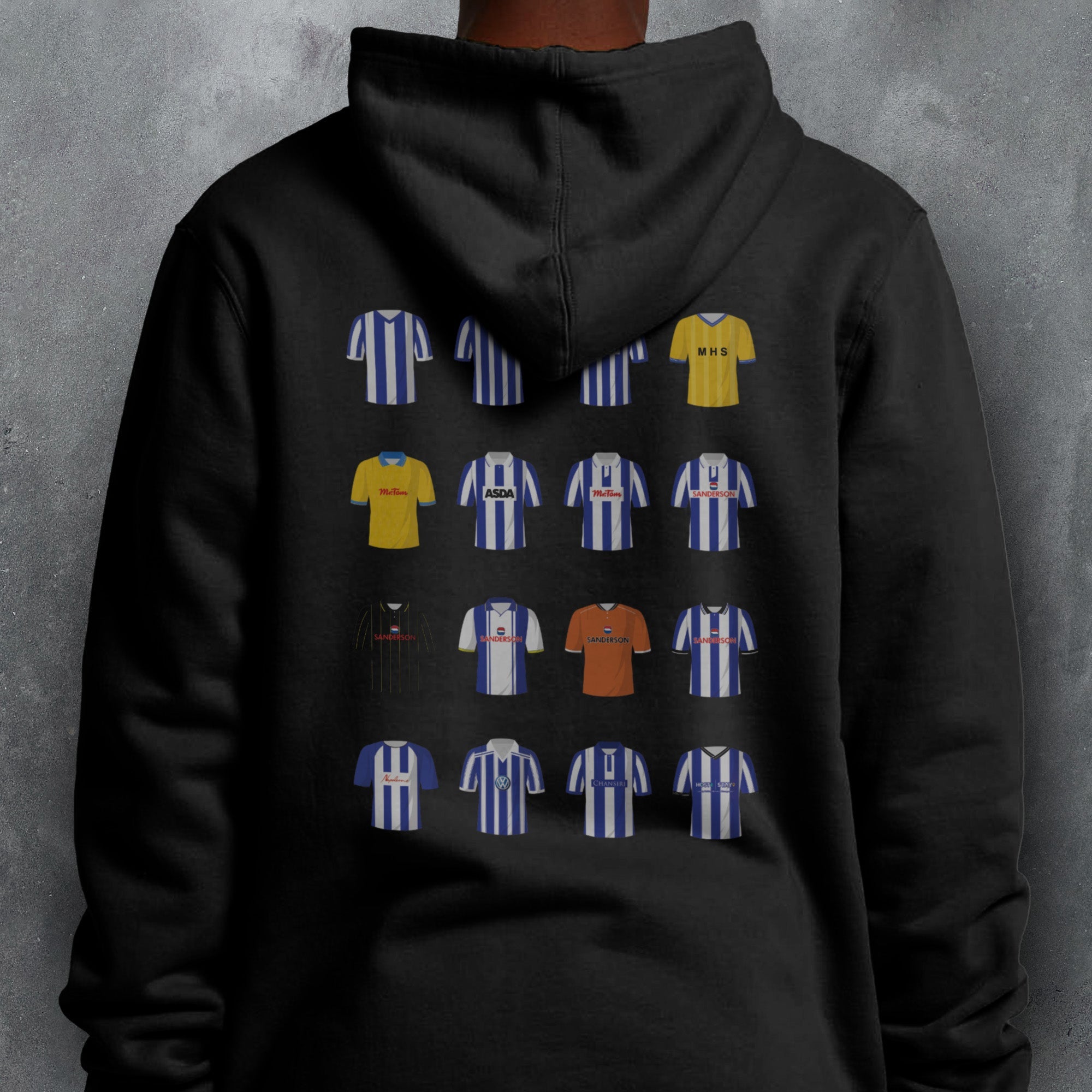 Sheff Wed Classic Kits Football Hoodie Good Team On Paper